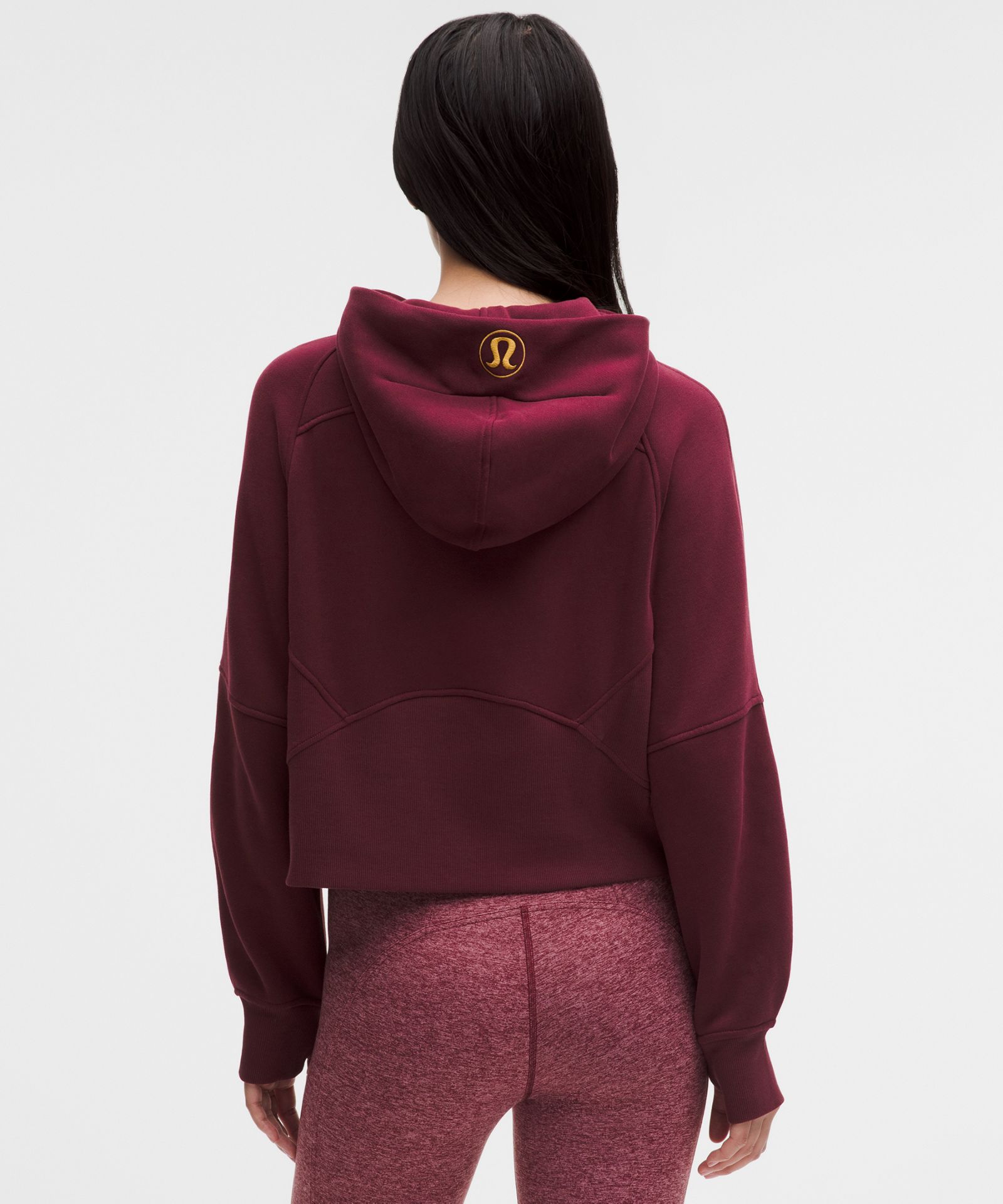 Женское худи Lululemon Scuba Lunar New Year оверсайз на молнии — фото 3