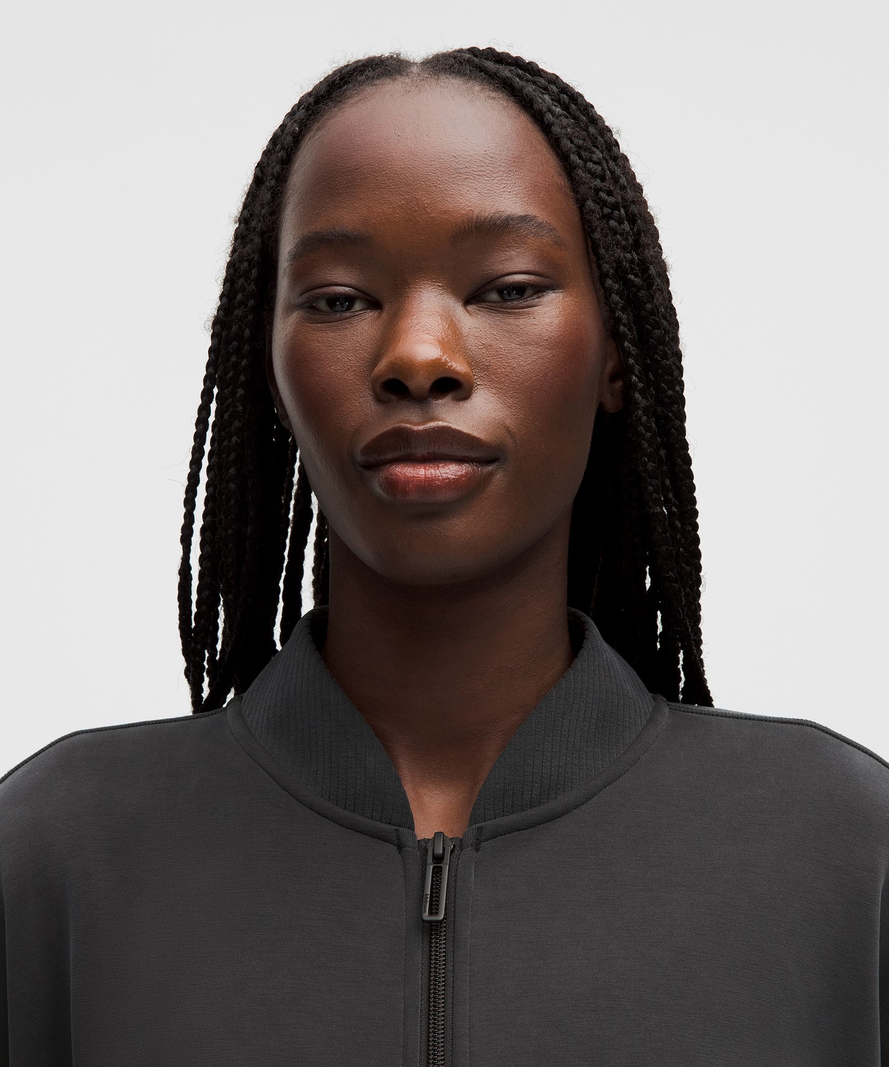 Brushed Softstreme Oversized Bomber Jacket