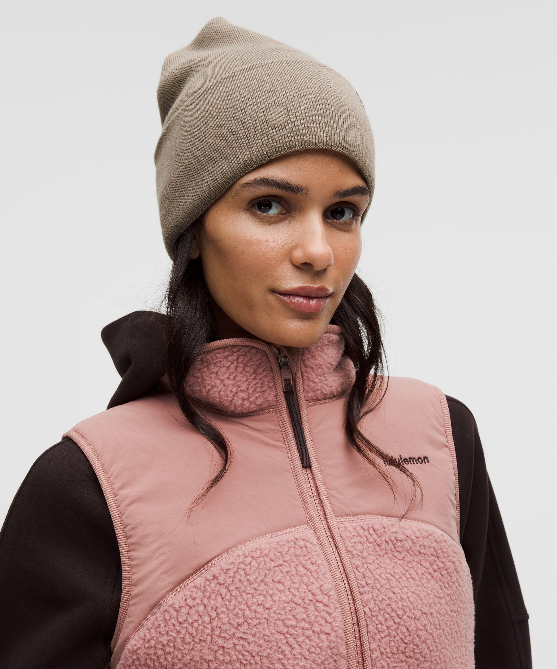 Lululemon High-pile Fleece Vest In Pink