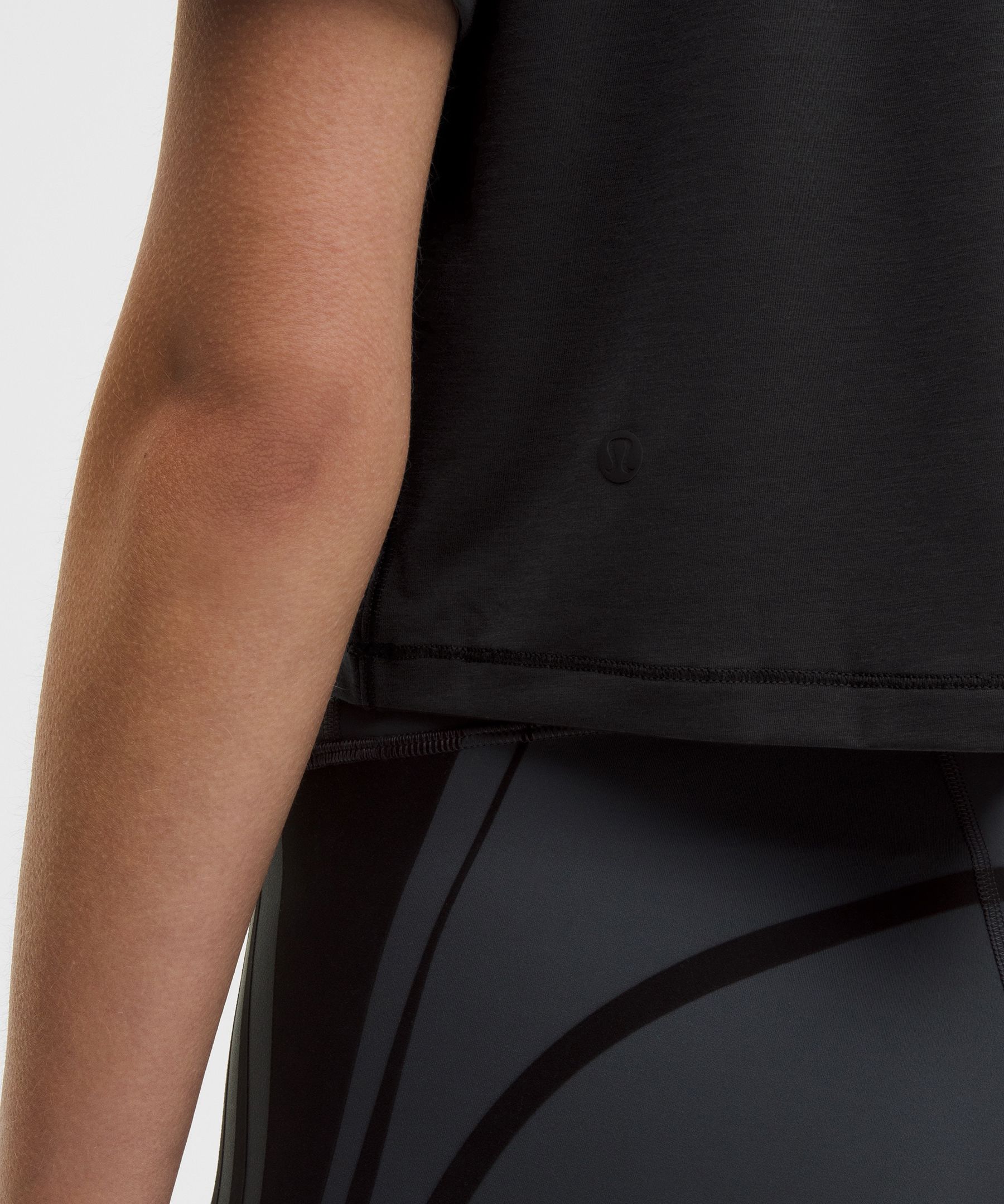 Jersey Training Cropped Short-Sleeve Shirt *Flocked