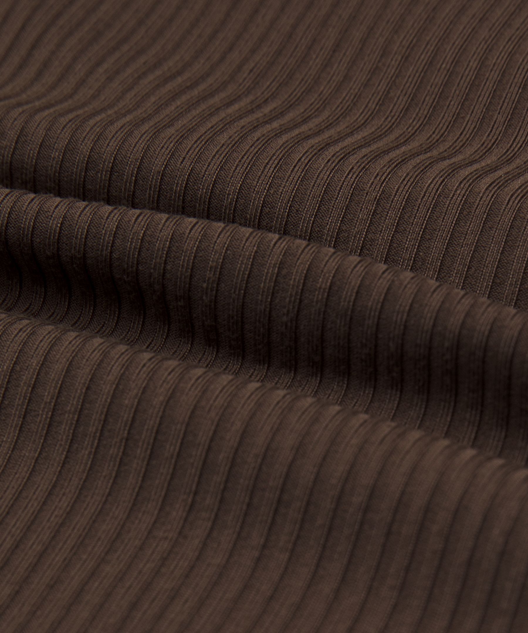 Ribbed Scoop-Back Yoga Long-Sleeve Shirt