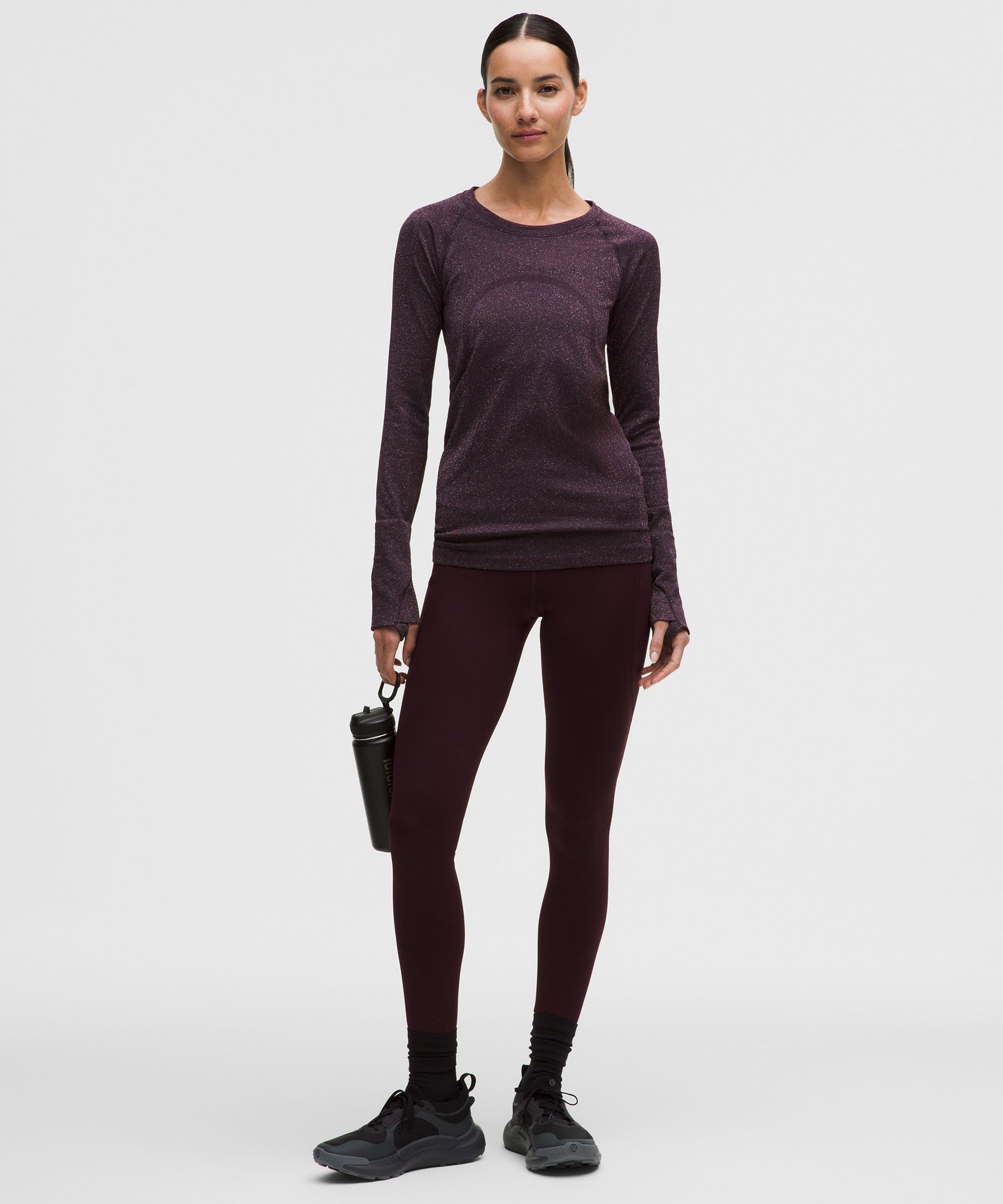 Swiftly Tech Long-Sleeve Shirt 2.0 Hip Length *Sparkle