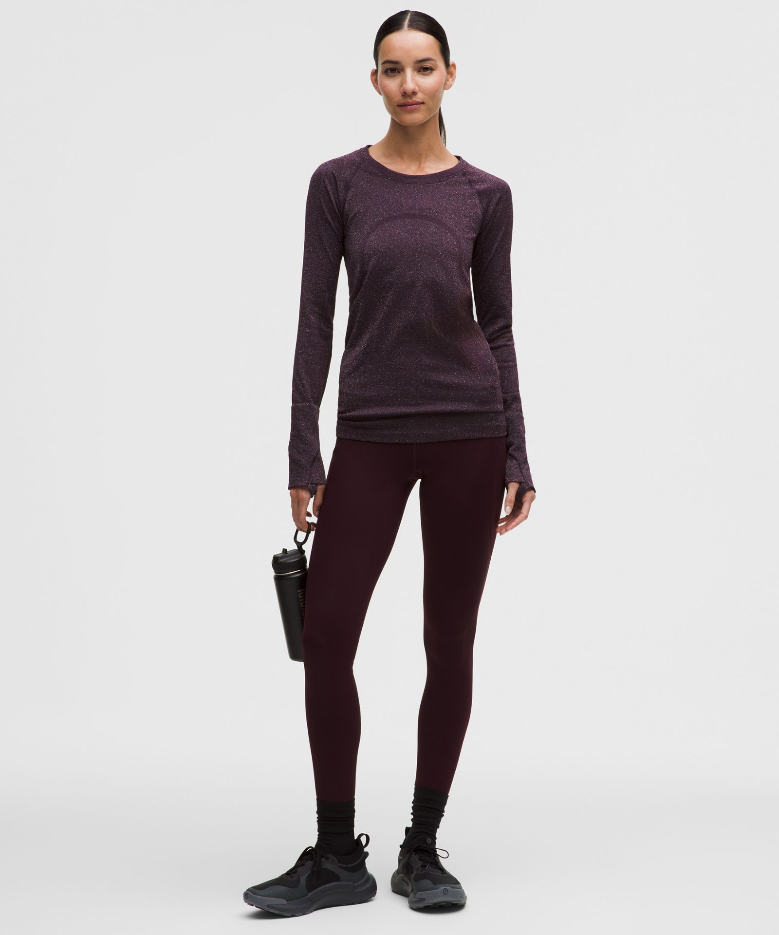 Lululemon Swiftly Tech Long-Sleeve Shirt 2.0 Hip Length *Sparkle — фото 2