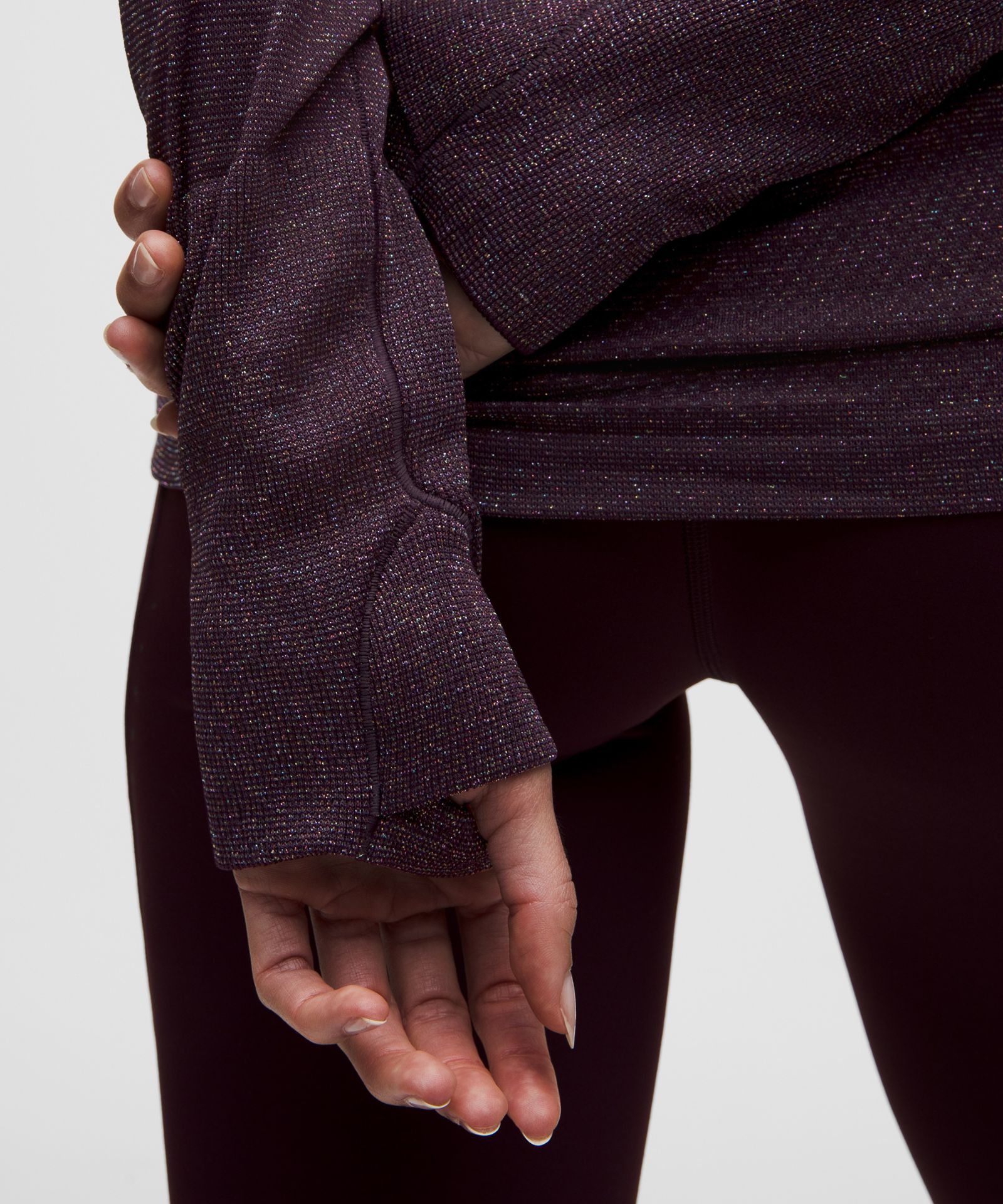Lululemon Swiftly Tech Long-Sleeve Shirt 2.0 Hip Length *Sparkle — фото 6