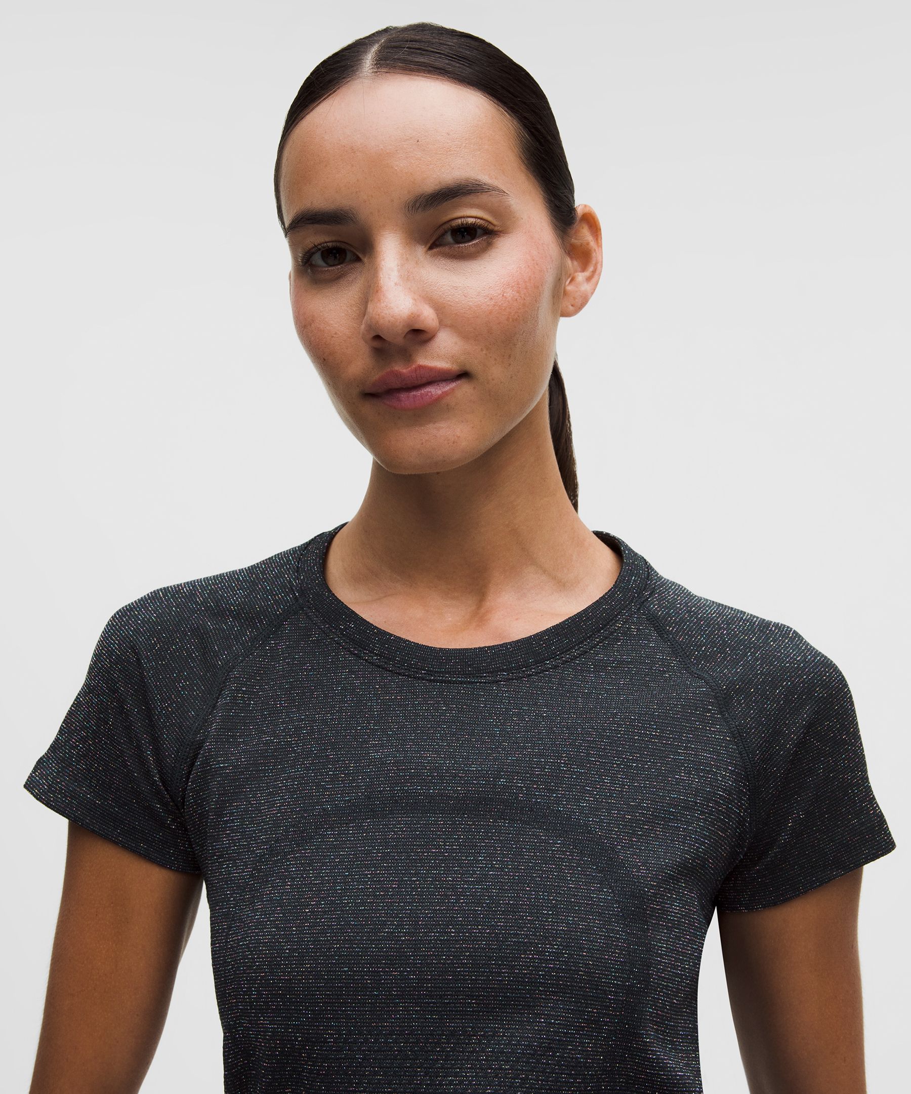 Swiftly Tech Short-Sleeve Shirt 2.0 Waist Length *Sparkle