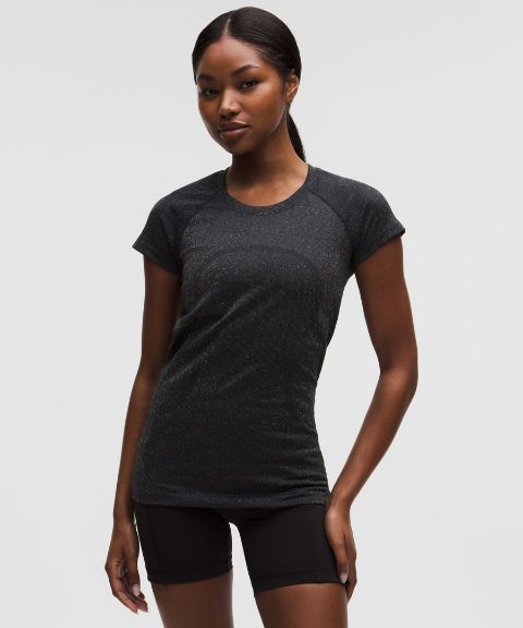 Lululemon Swiftly Tech Short-Sleeve Shirt 2.0 Hip Length *Sparkle