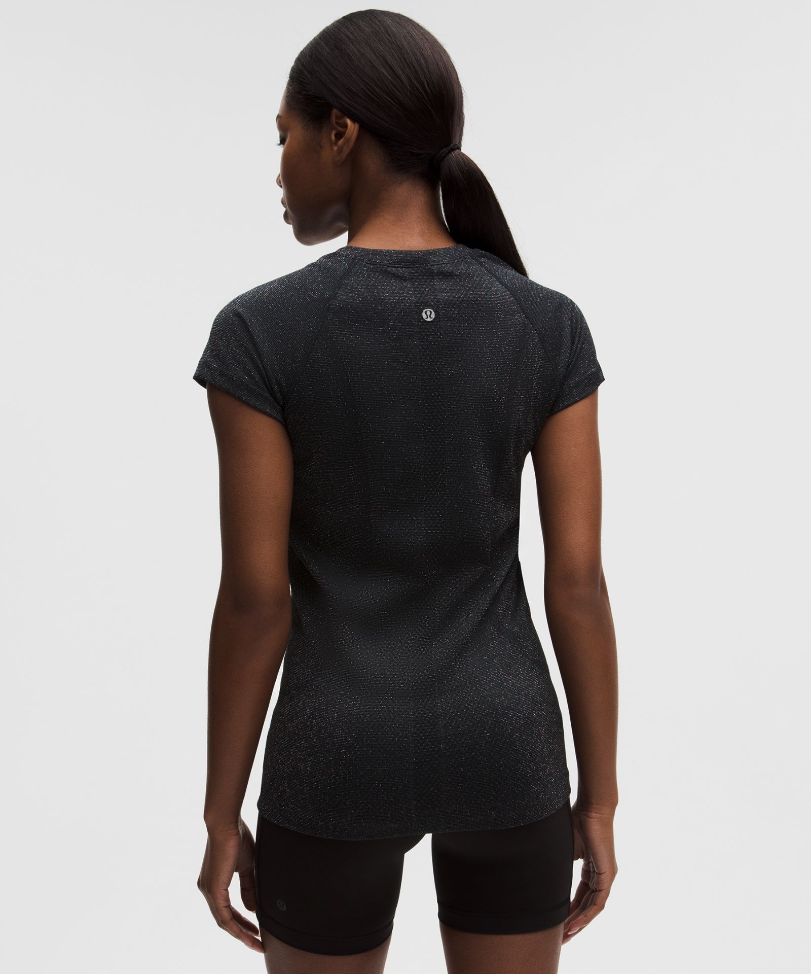 Lululemon Swiftly Tech Short-Sleeve Shirt 2.0 Hip Length *Sparkle — фото 3