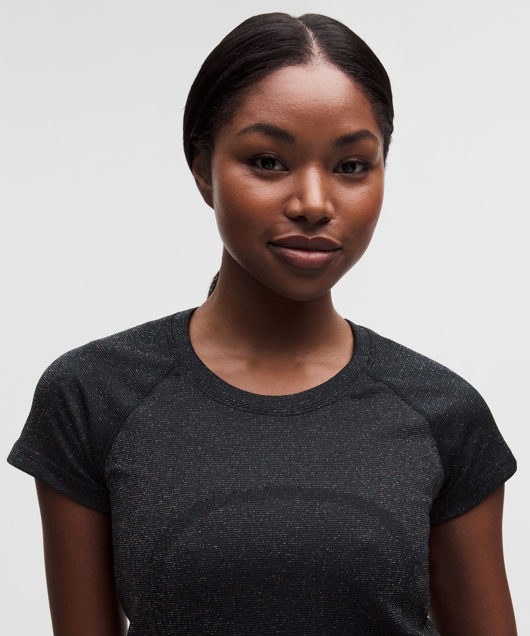 Swiftly Tech Short-Sleeve Shirt 2.0 Hip Length *Sparkle