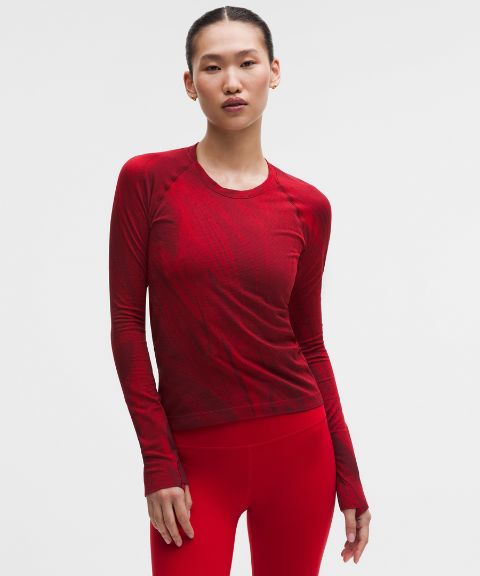 Lululemon Lunar New Year Swiftly Tech Long-Sleeve Shirt 2.0 *Waist Length