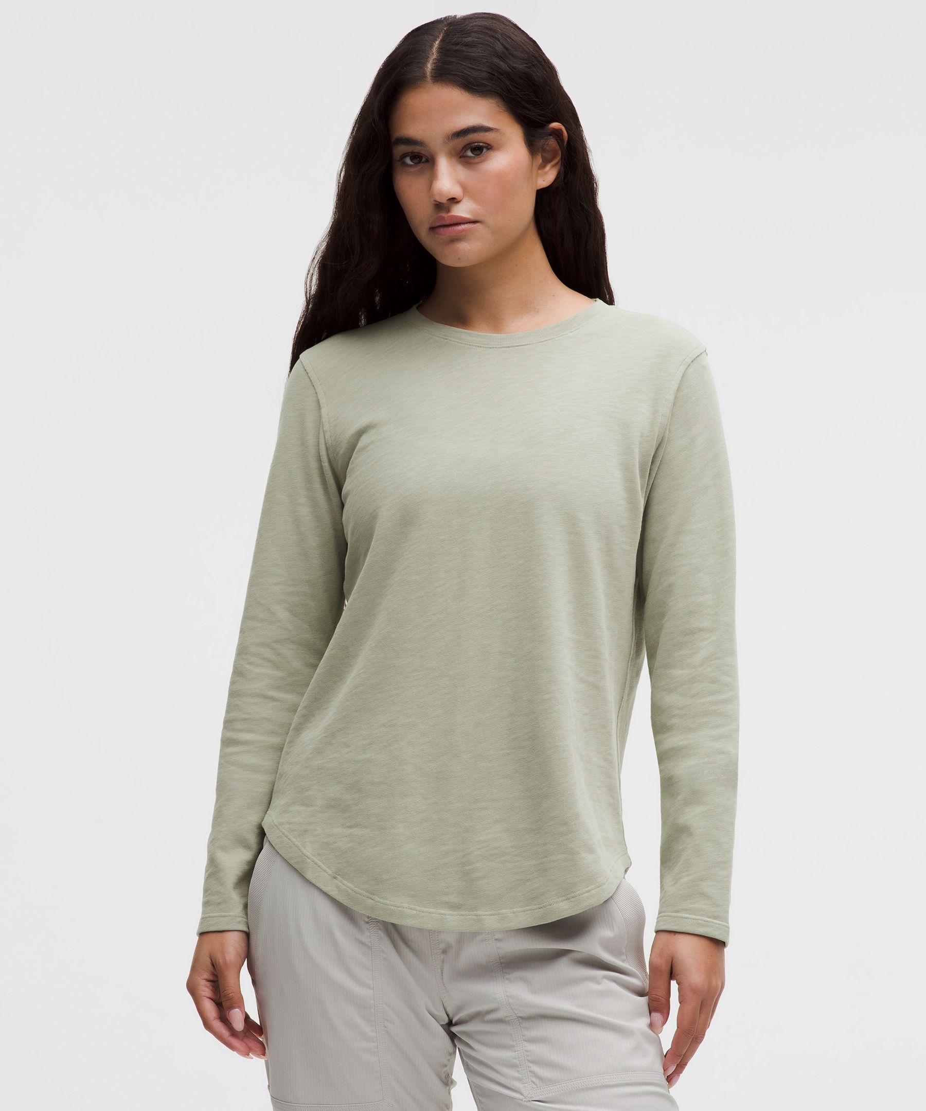 Love 長袖シャツ *スラブジャージー | ロングスリーブ | Lululemon JP