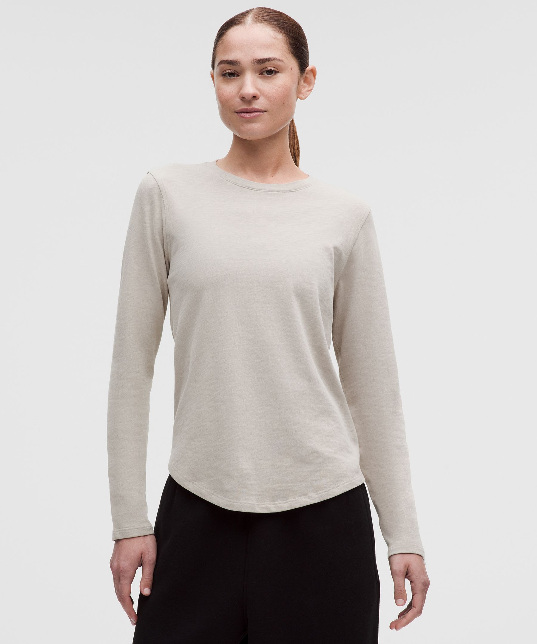 lululemon ロングスリーブ Love 長袖シャツ *スラブジャージー | ロングスリーブ | Lululemon JP