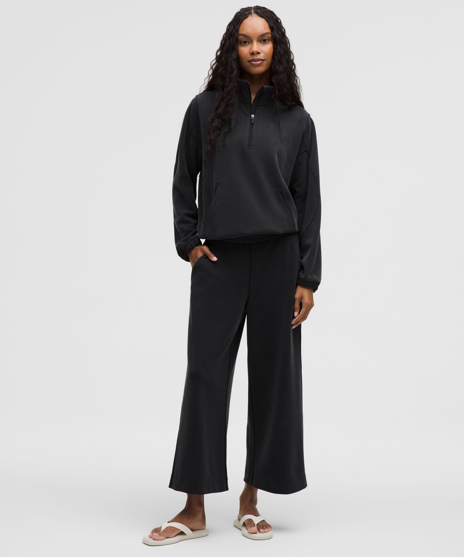 Женская кофта на молнии Lululemon Softstreme Half-Zip Long — фото 2