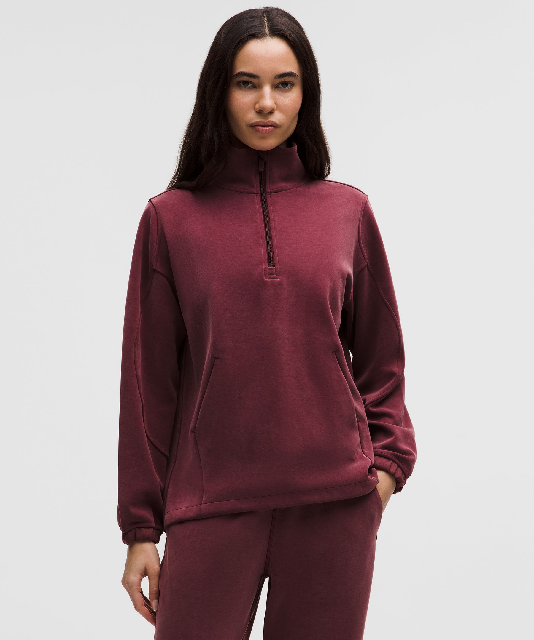 Relaxed Fit Half Zip Sweatshirt | lululemon