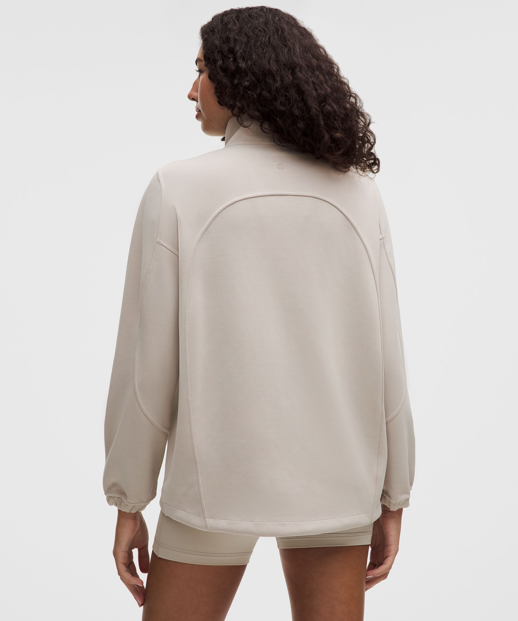 Haut demi-zipp&eacute; en Softstreme *Long
