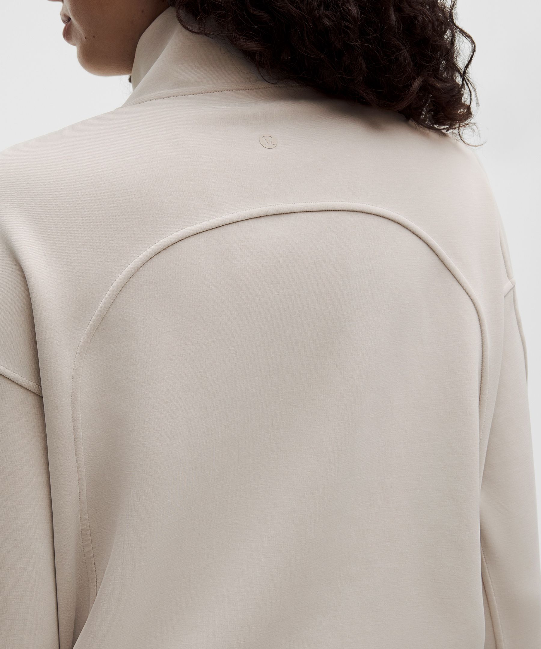 Haut demi-zipp&eacute; en Softstreme *Long