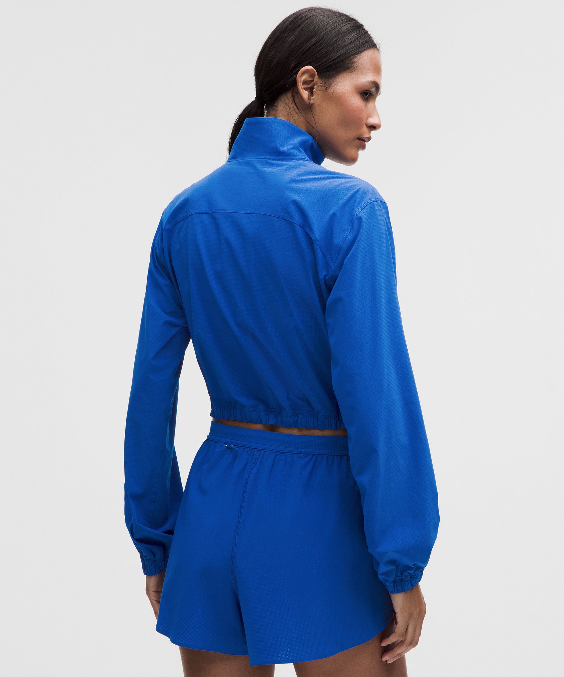 Lululemon Mile Maker Run Crew Graphic Cinch-hem Jacket