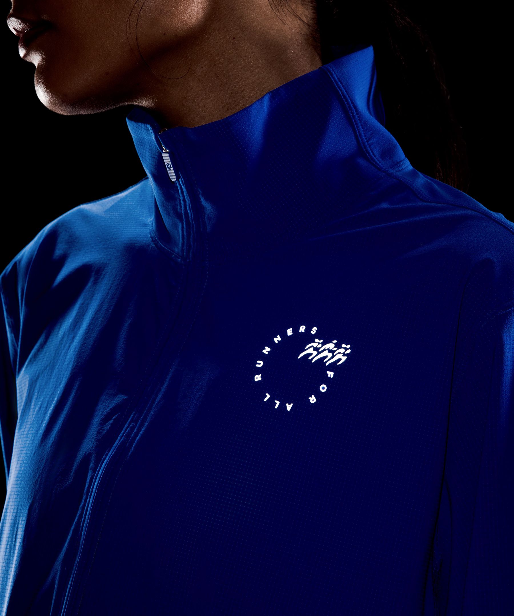 Lululemon Mile Maker Run Crew Graphic Cinch-hem Jacket