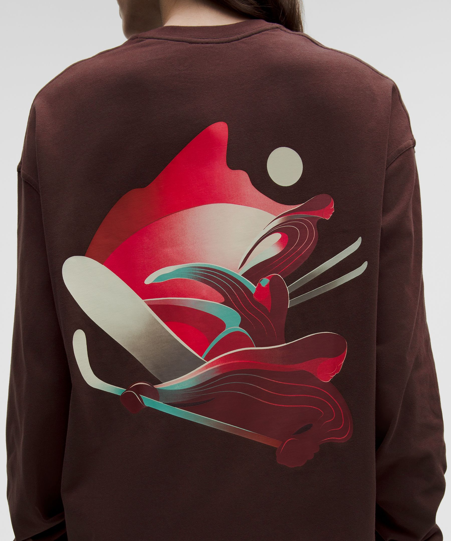 Team Canada Women's Heavyweight Cotton Long Sleeve COC Logo *Graphic