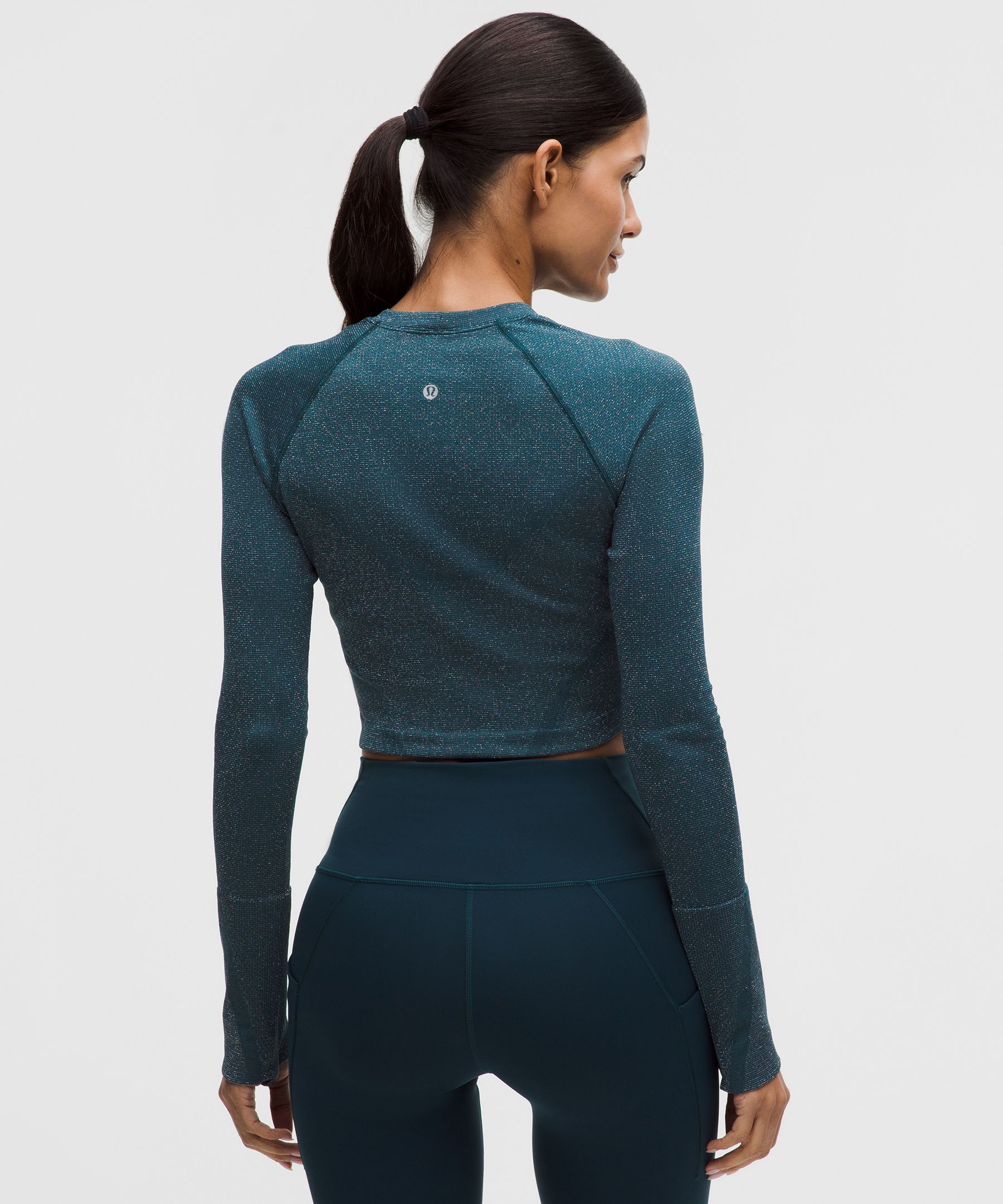 Lululemon Swiftly Tech Cropped Long-sleeve Shirt 2.0