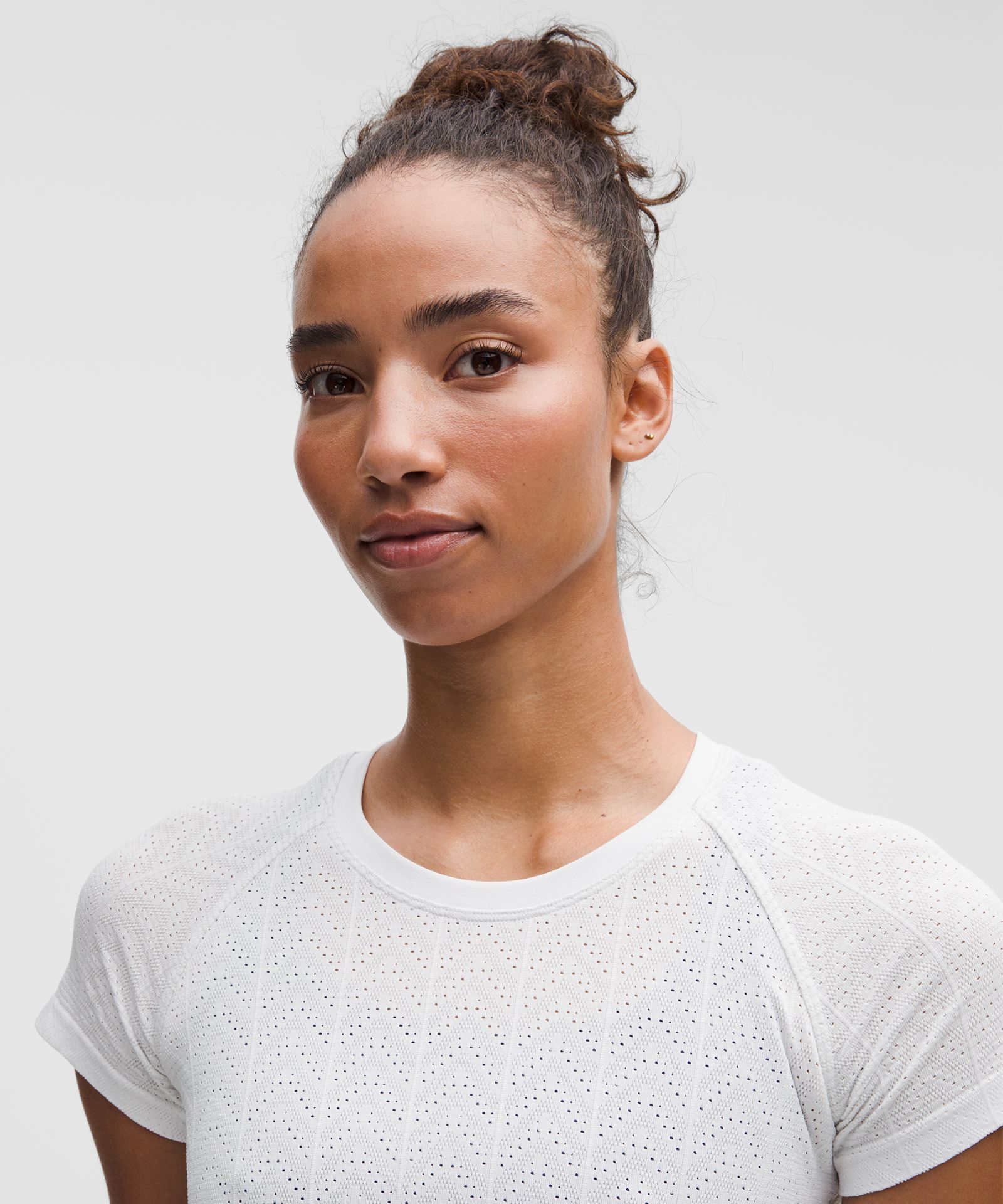 Lululemon Swiftly Pointelle Short-Sleeve Shirt *Hip Length — фото 4