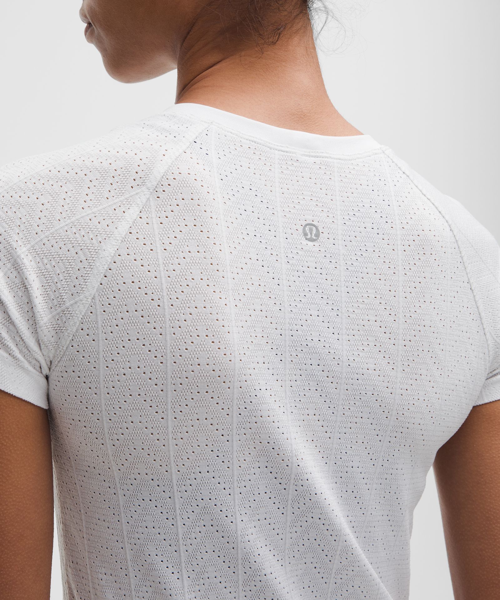 Lululemon Swiftly Pointelle Short-Sleeve Shirt *Hip Length — фото 5