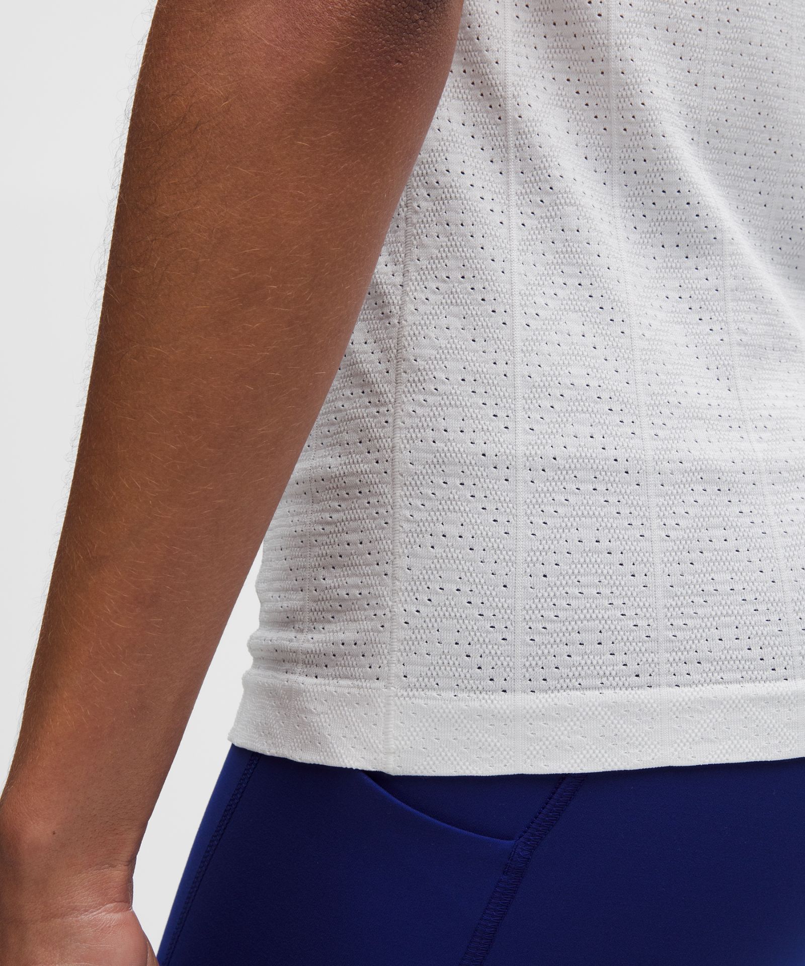 Lululemon Swiftly Pointelle Short-Sleeve Shirt *Hip Length — фото 6