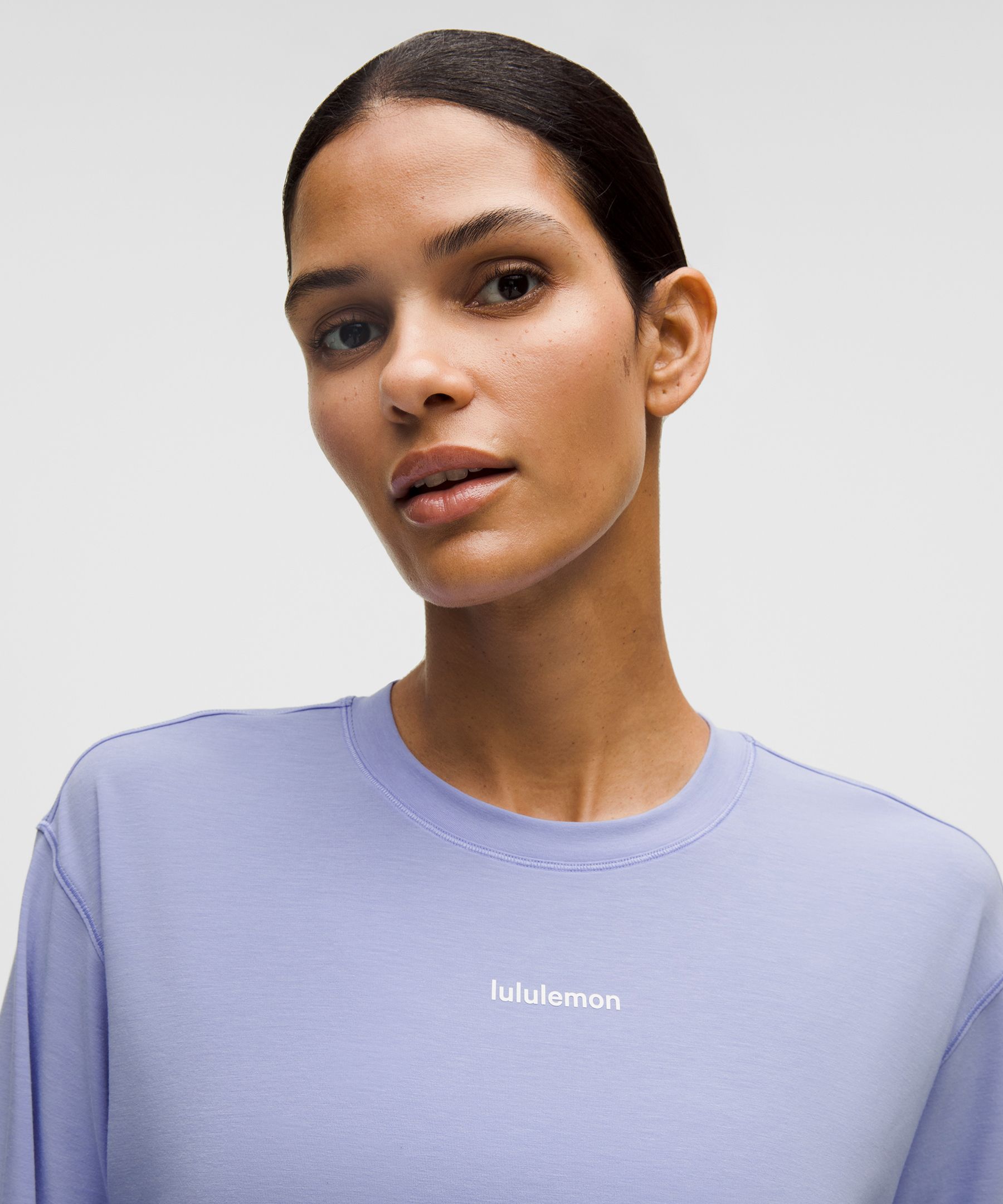Lululemon Jersey Training Long-sleeve Shirt In Blue