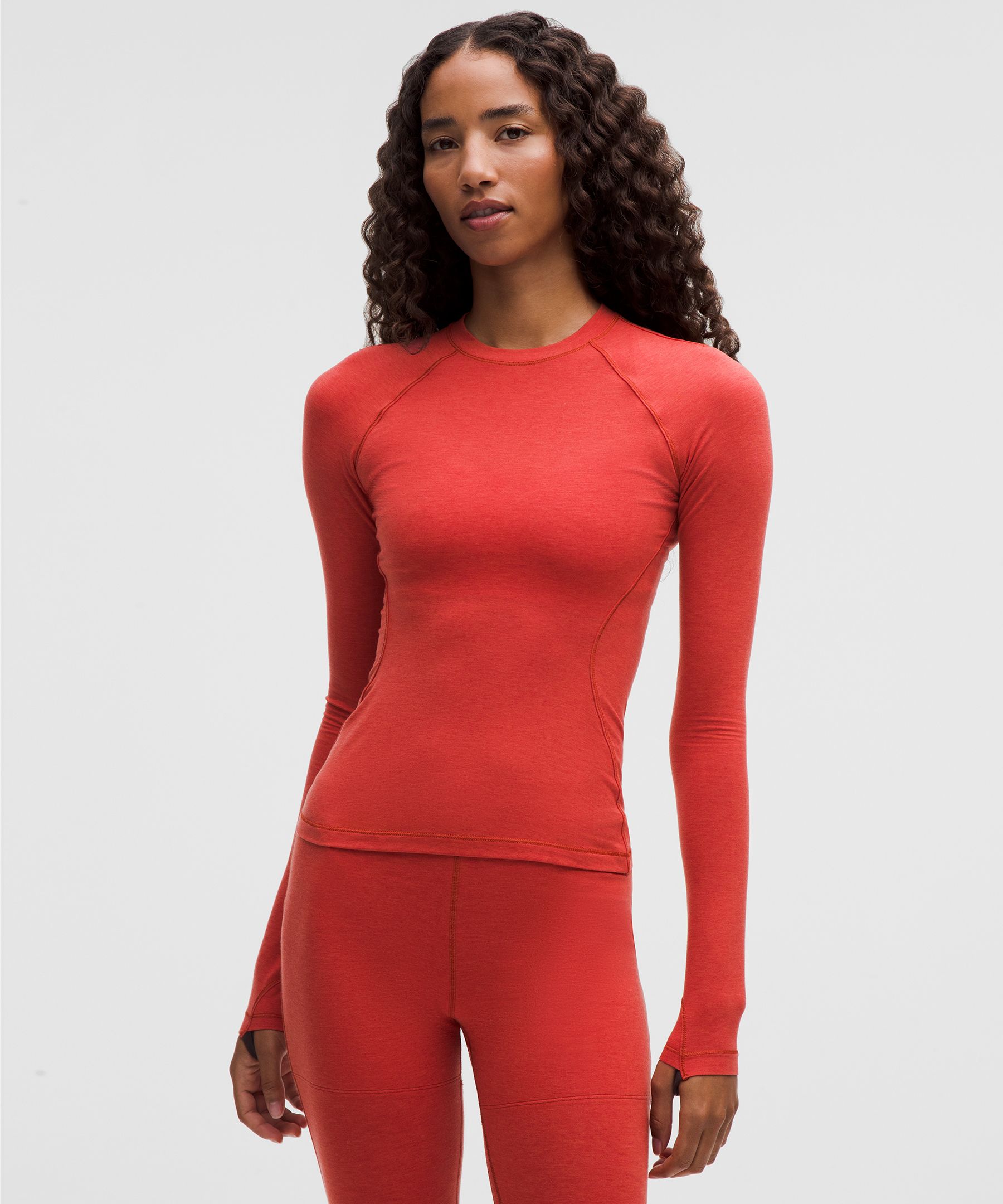 Merino Wool-Blend Crewneck Base Layer