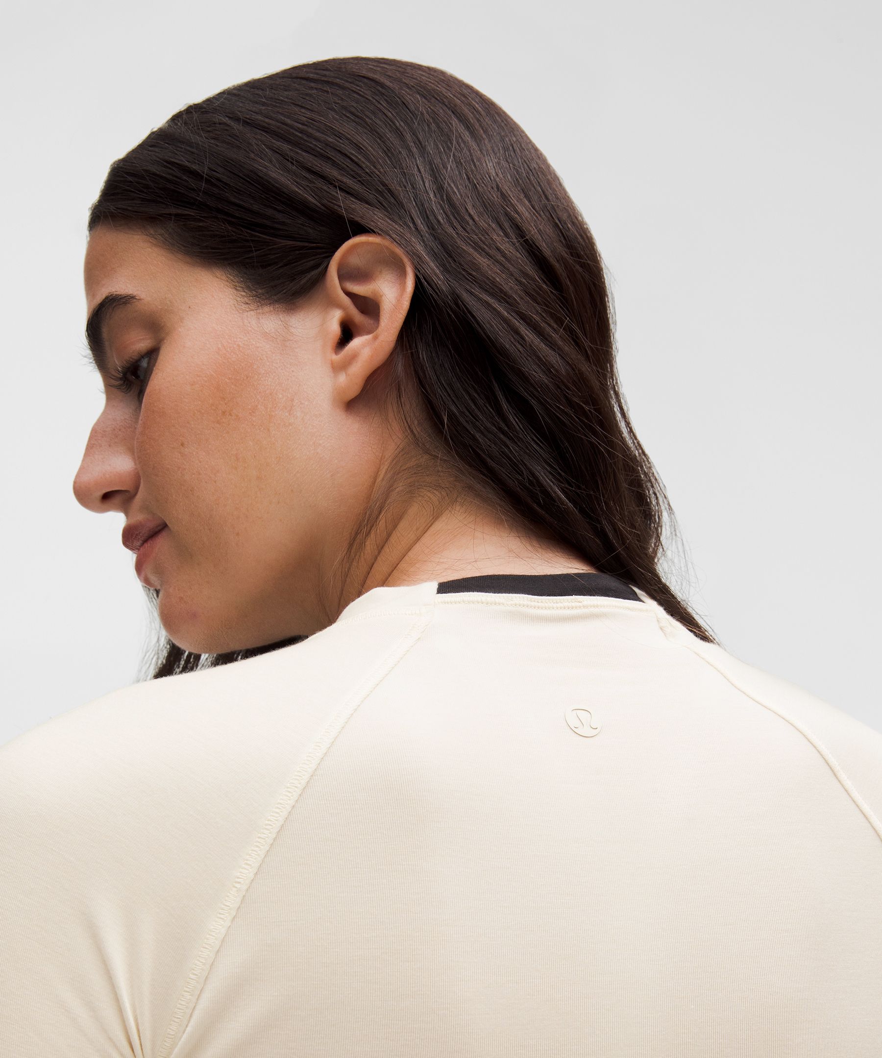 Lululemon Jersey Crewneck Base Layer In White