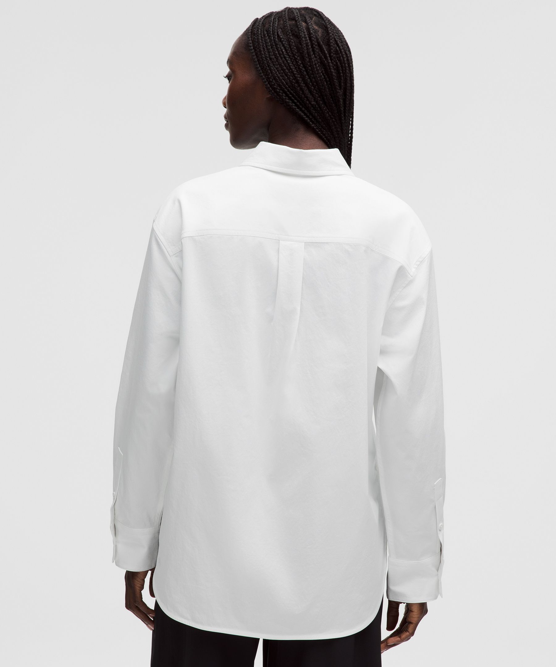 Lululemon Woven Relaxed-fit Button-up Shirt