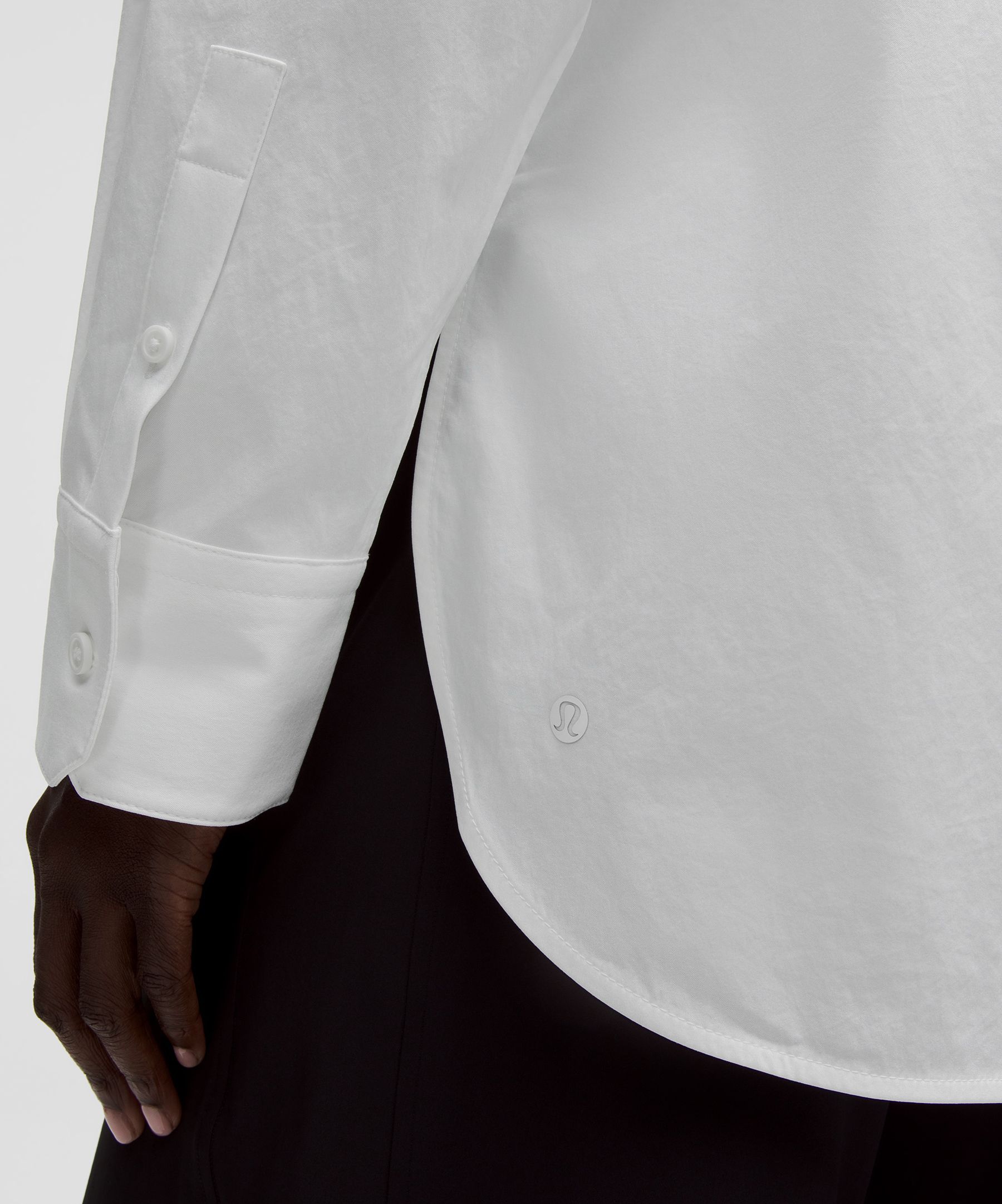 Lululemon Woven Relaxed-fit Button-up Shirt