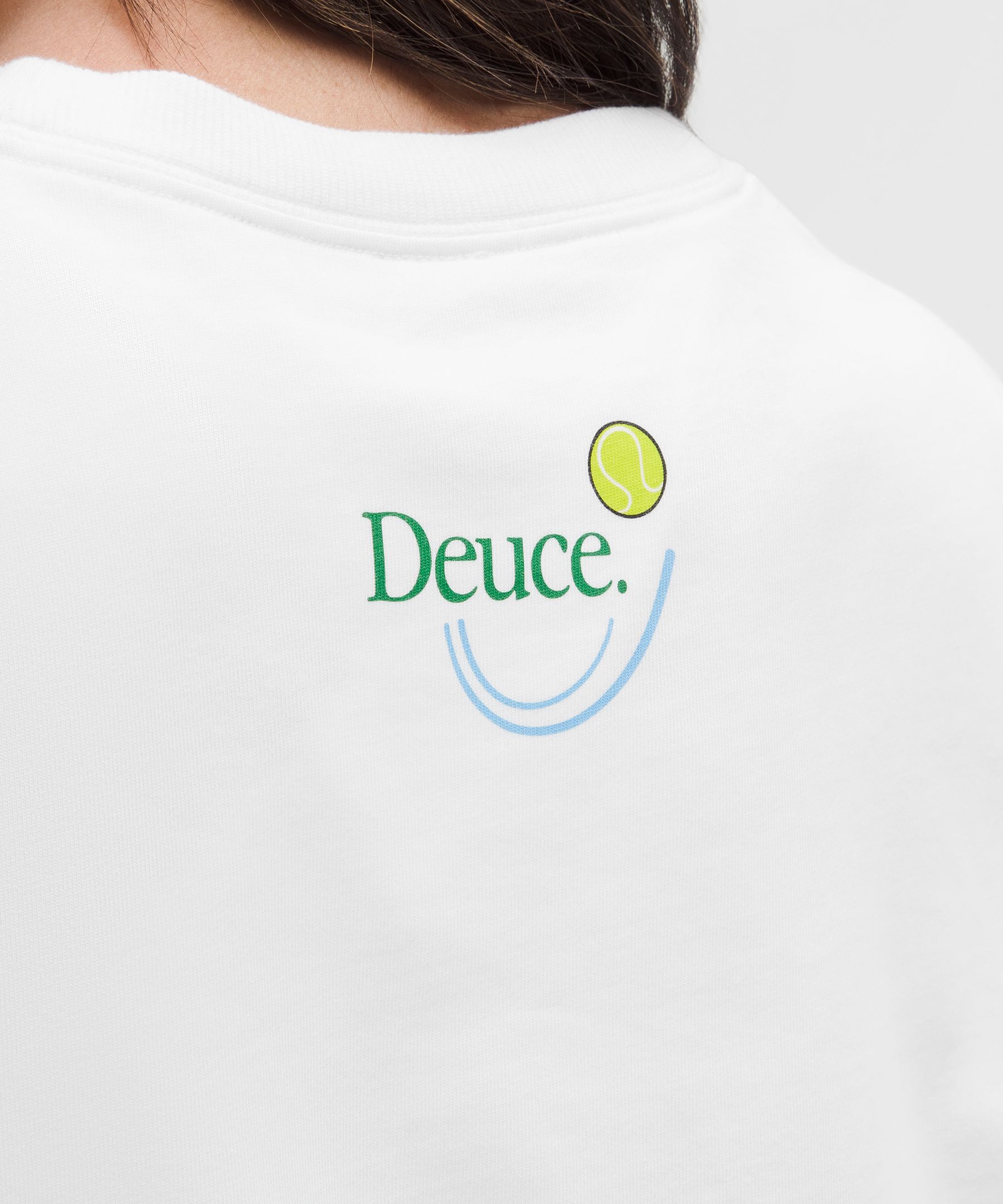 Lululemon Relaxed-fit Cotton Jersey T-shirt In White