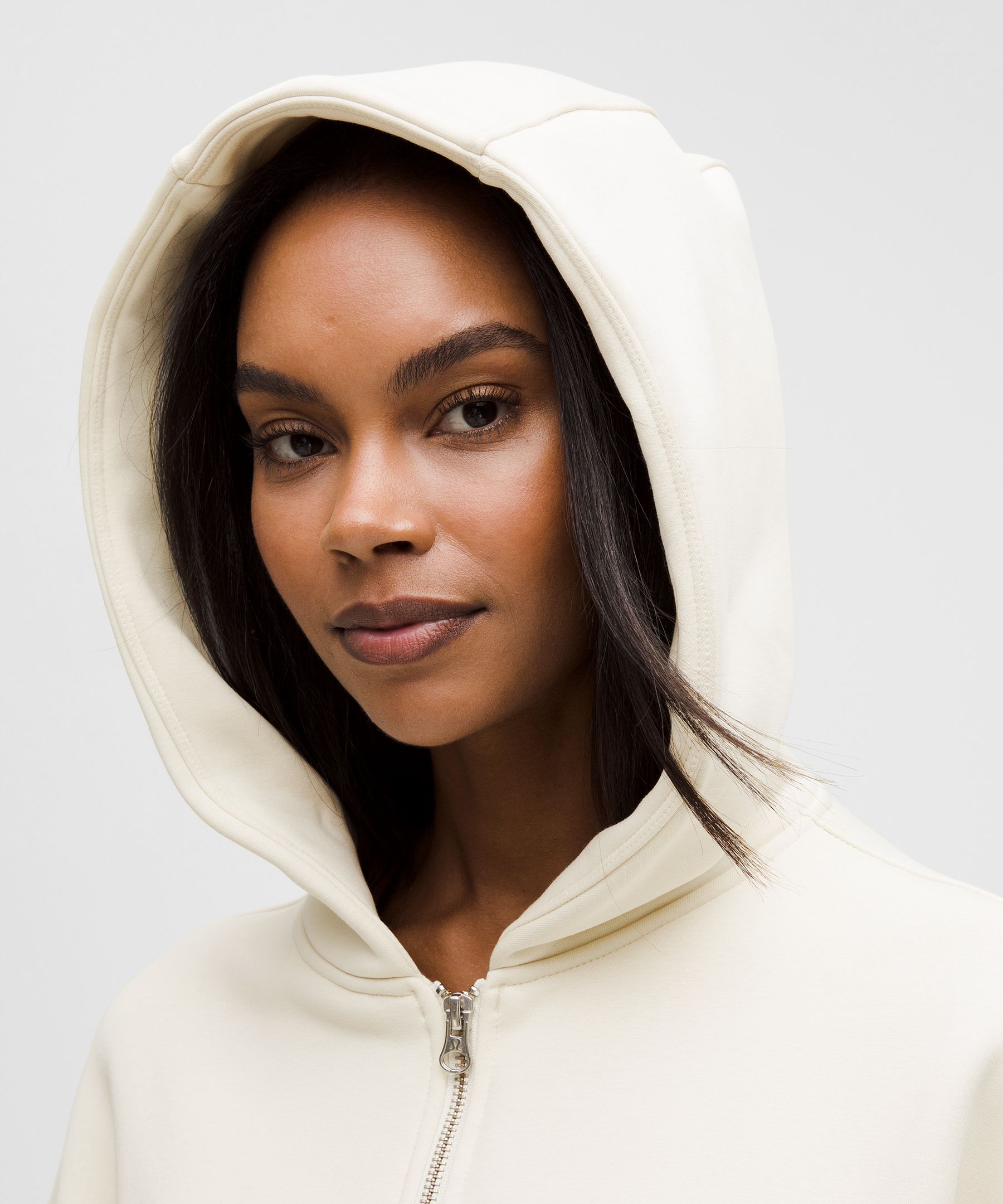 Lululemon Women's Big Cozy Ultra-oversized Full-zip Hoodie In Neutral