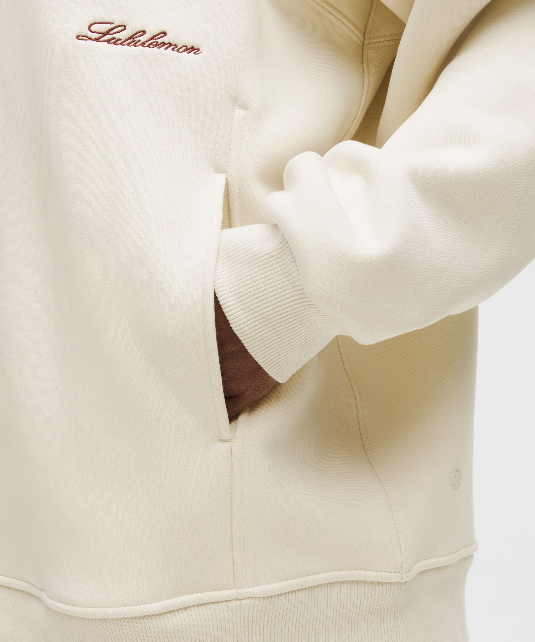 Lululemon Women's Big Cozy Ultra-oversized Full-zip Hoodie In Neutral