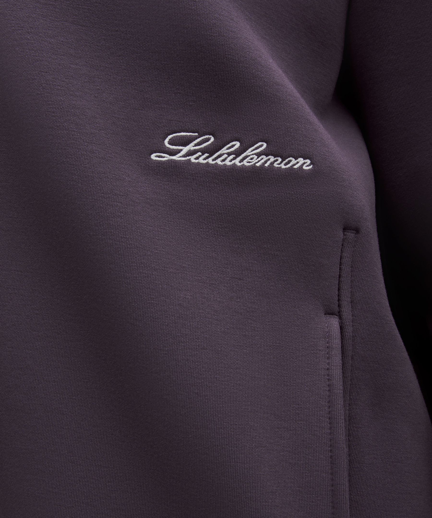 Lululemon Women's Big Cozy Ultra-oversized Full-zip Hoodie In Purple