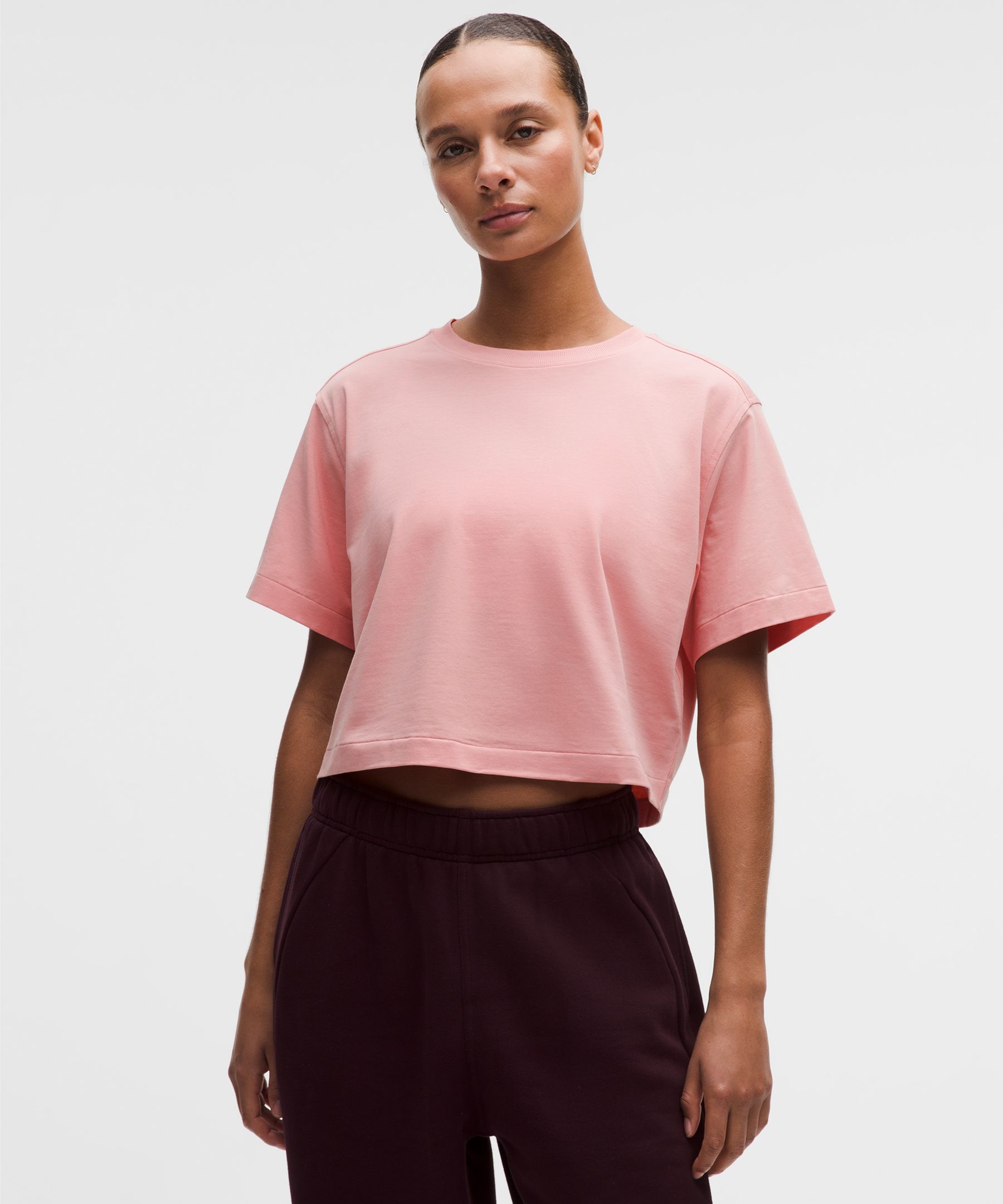All Yours Organic Cotton Cropped T-Shirt