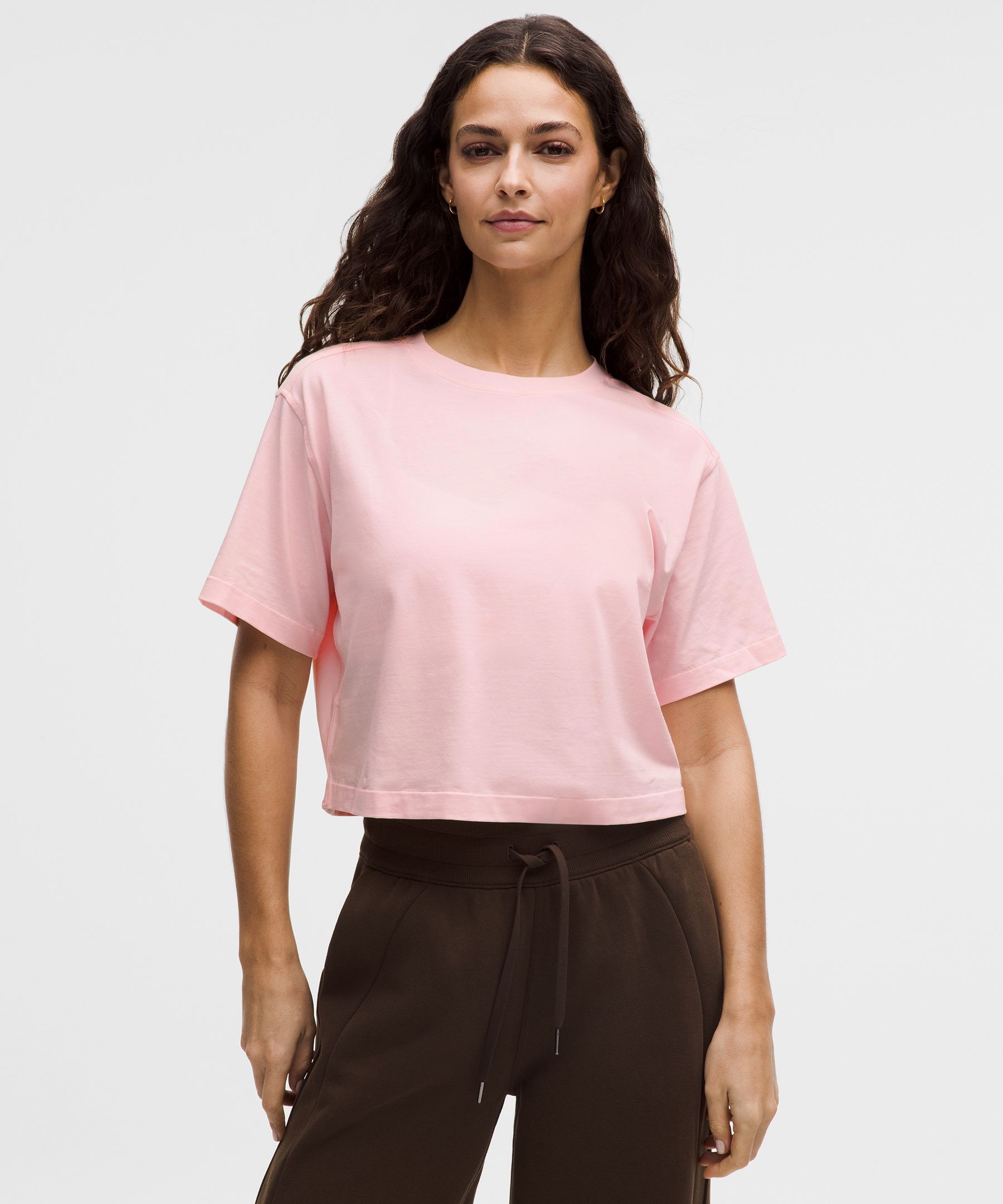 All Yours Organic Cotton Cropped T-Shirt