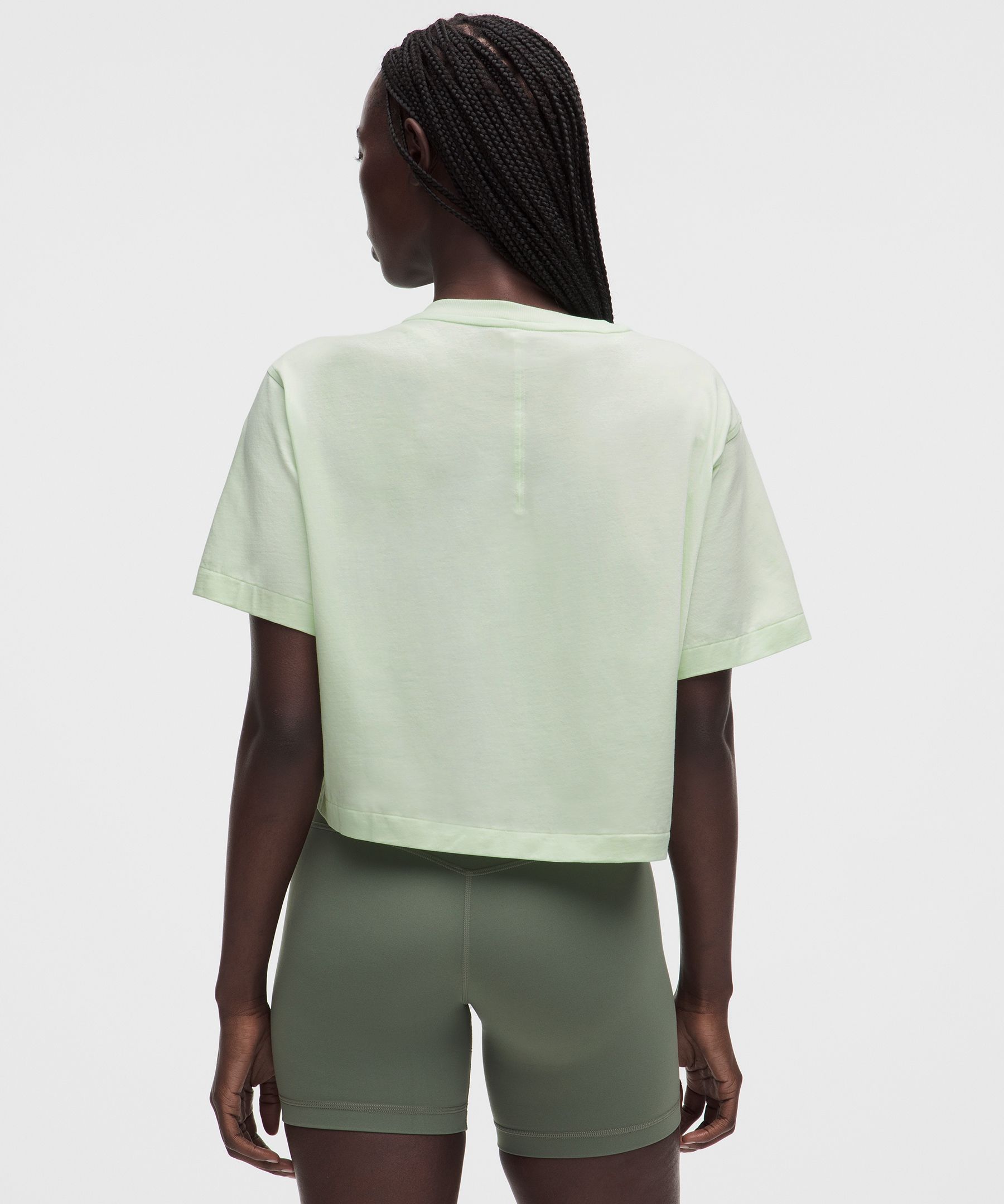 All Yours Organic Cotton Cropped T-Shirt