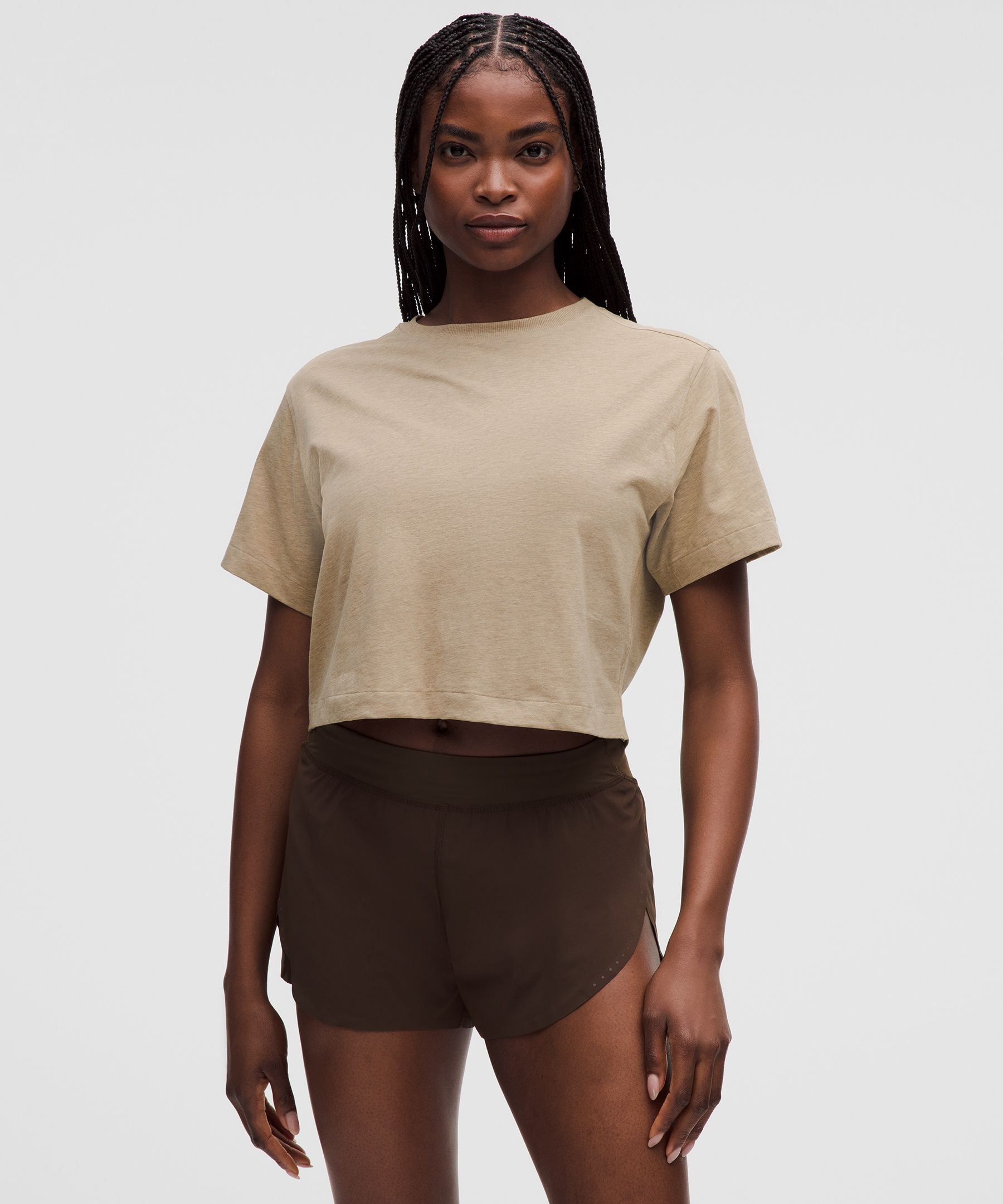 All Yours Organic Cotton Cropped T-Shirt