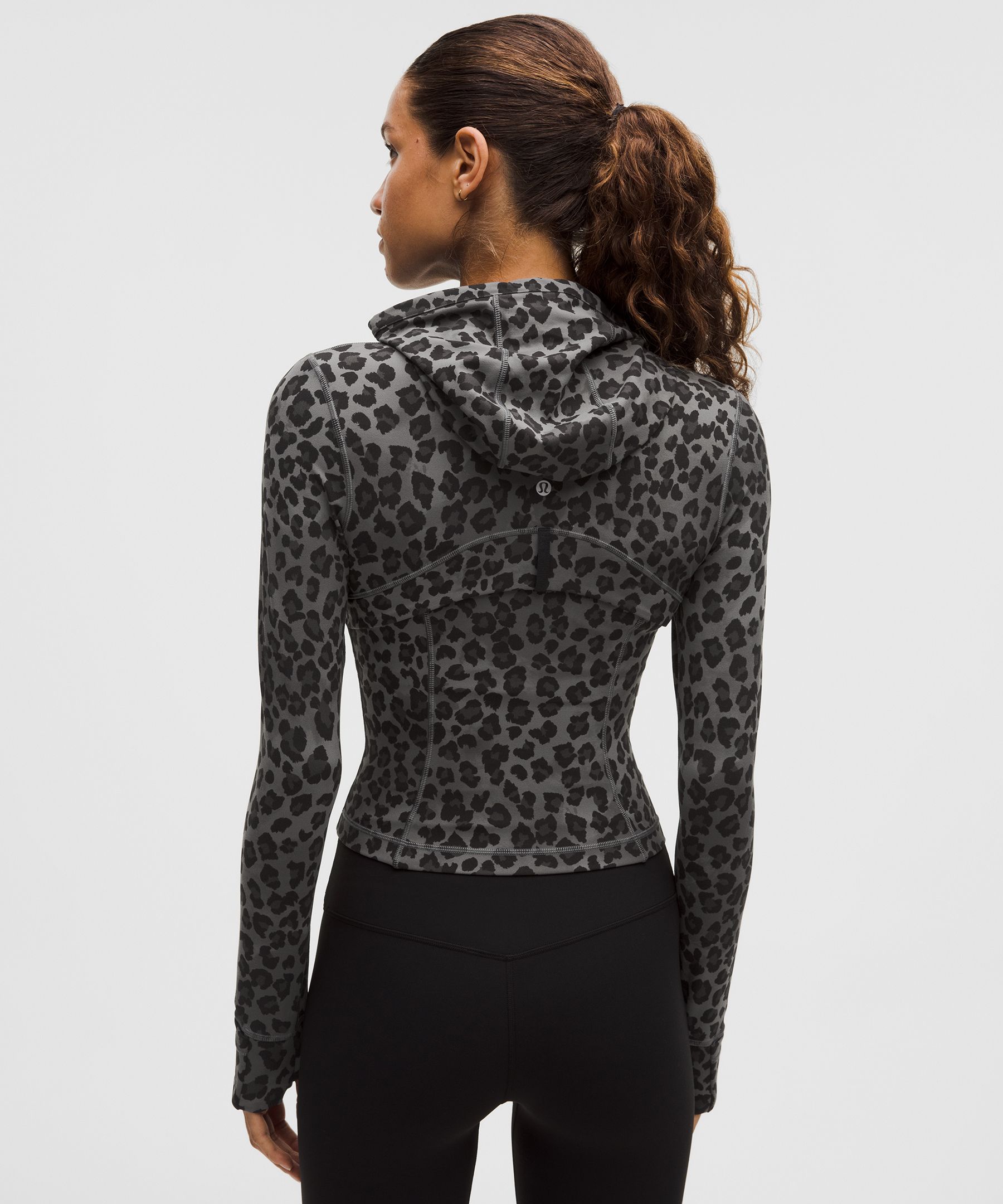 Define Cropped Hooded Jacket
