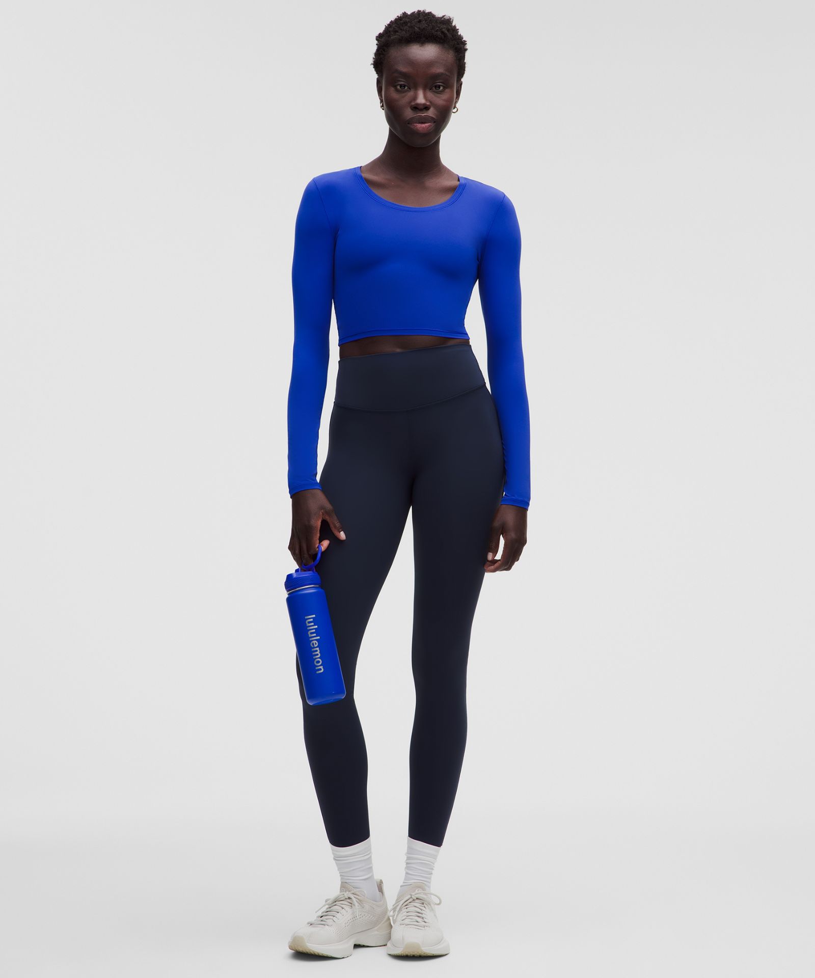 Женская лонгслив-рубашка Lululemon Unrestricted Power Cropped — фото 2