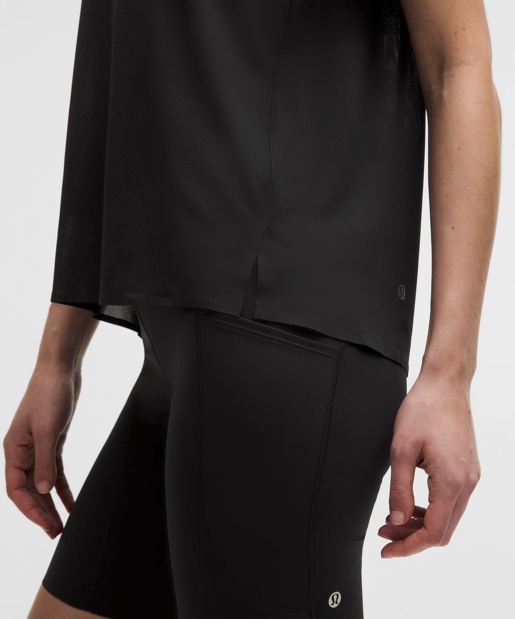 Fast and Free Short-Sleeve Shirt *Perforated Stripe