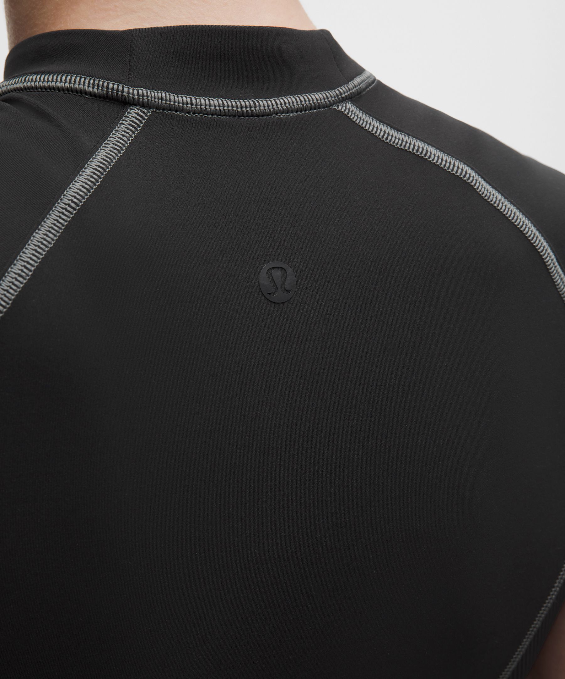 Everlux Panelled Short-Sleeve Shirt