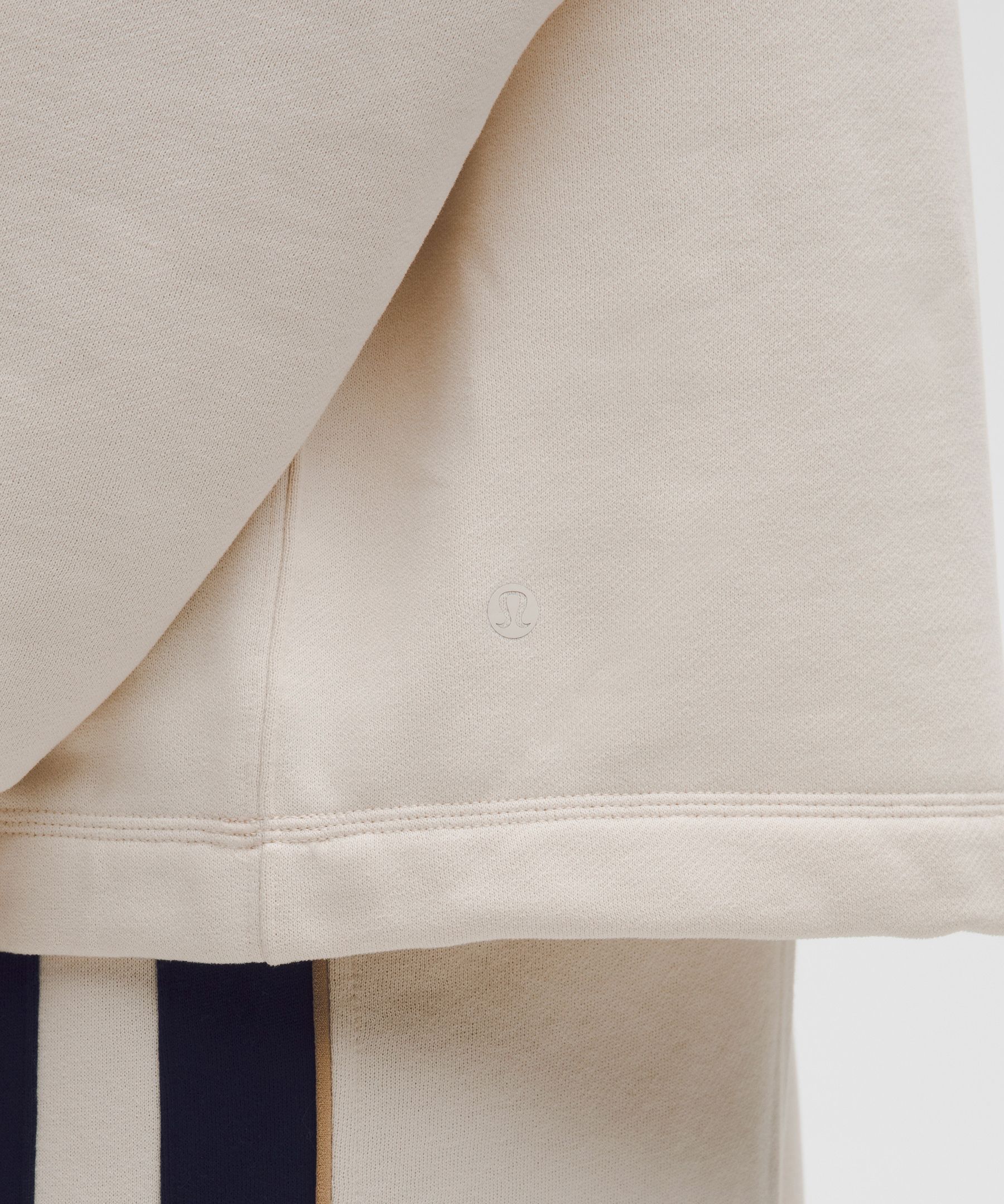 Women's Steady State Oversized Pullover *Stripe