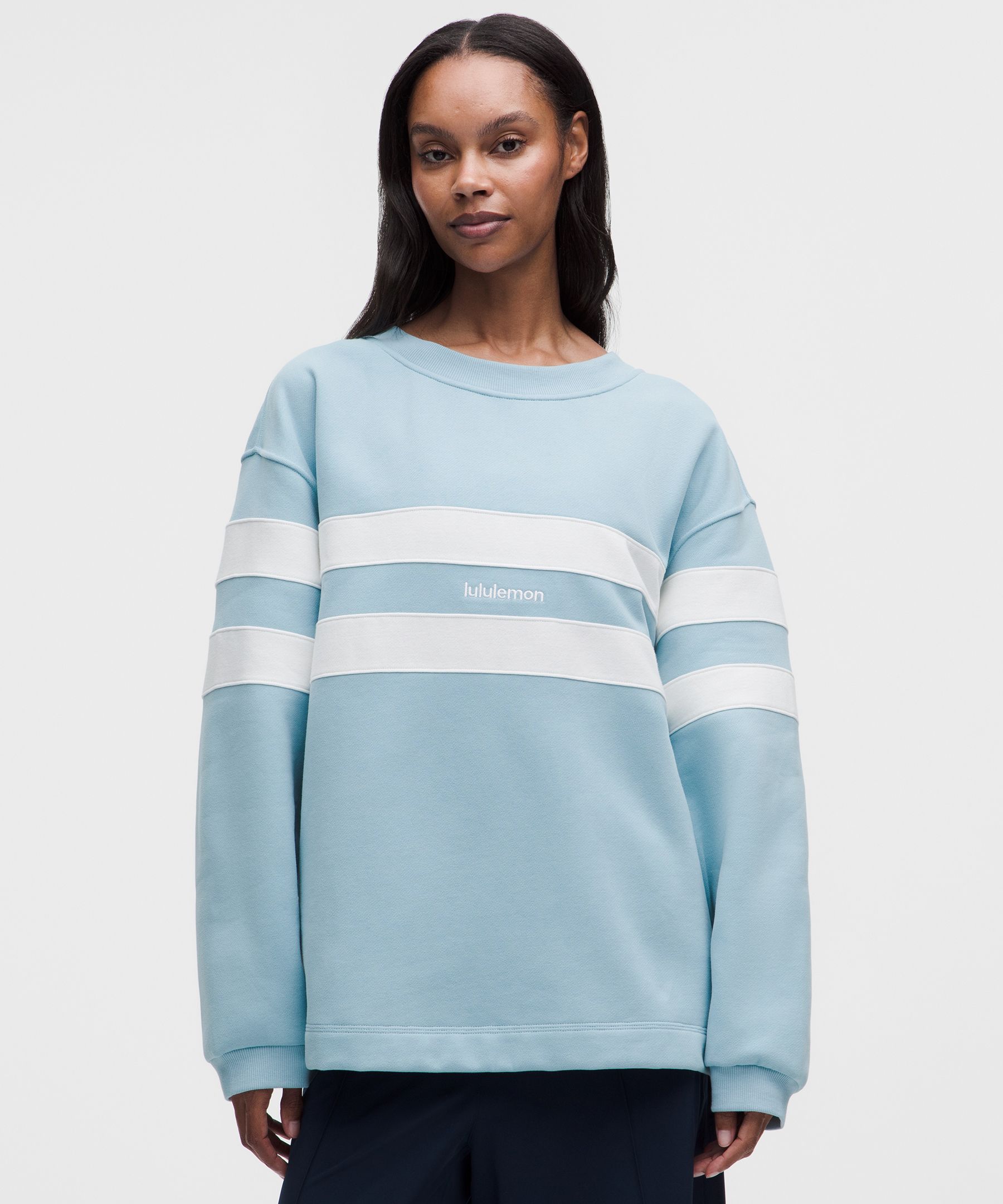 Steady State Oversized-Pullover *Gestreift