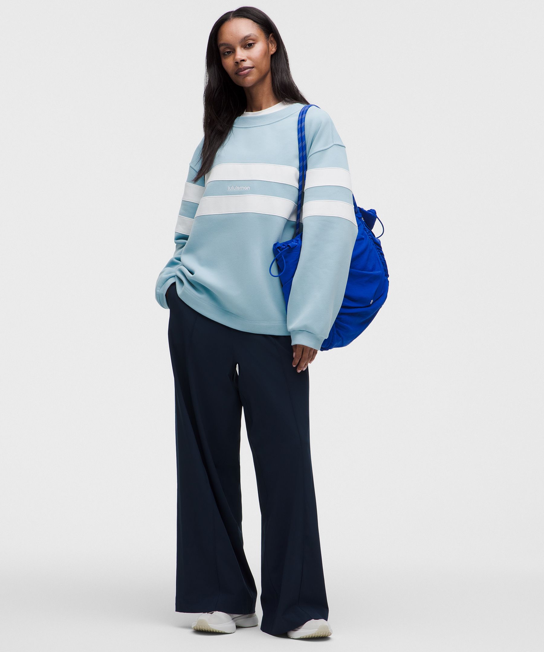 Steady State Oversized-Pullover *Gestreift