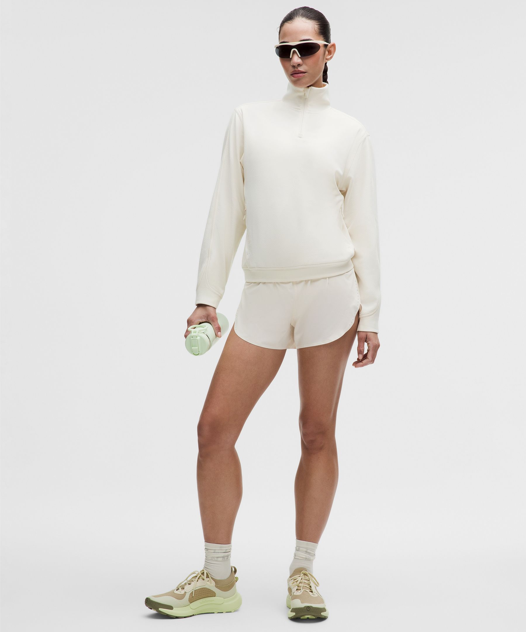 Textured Fleece Half Zip