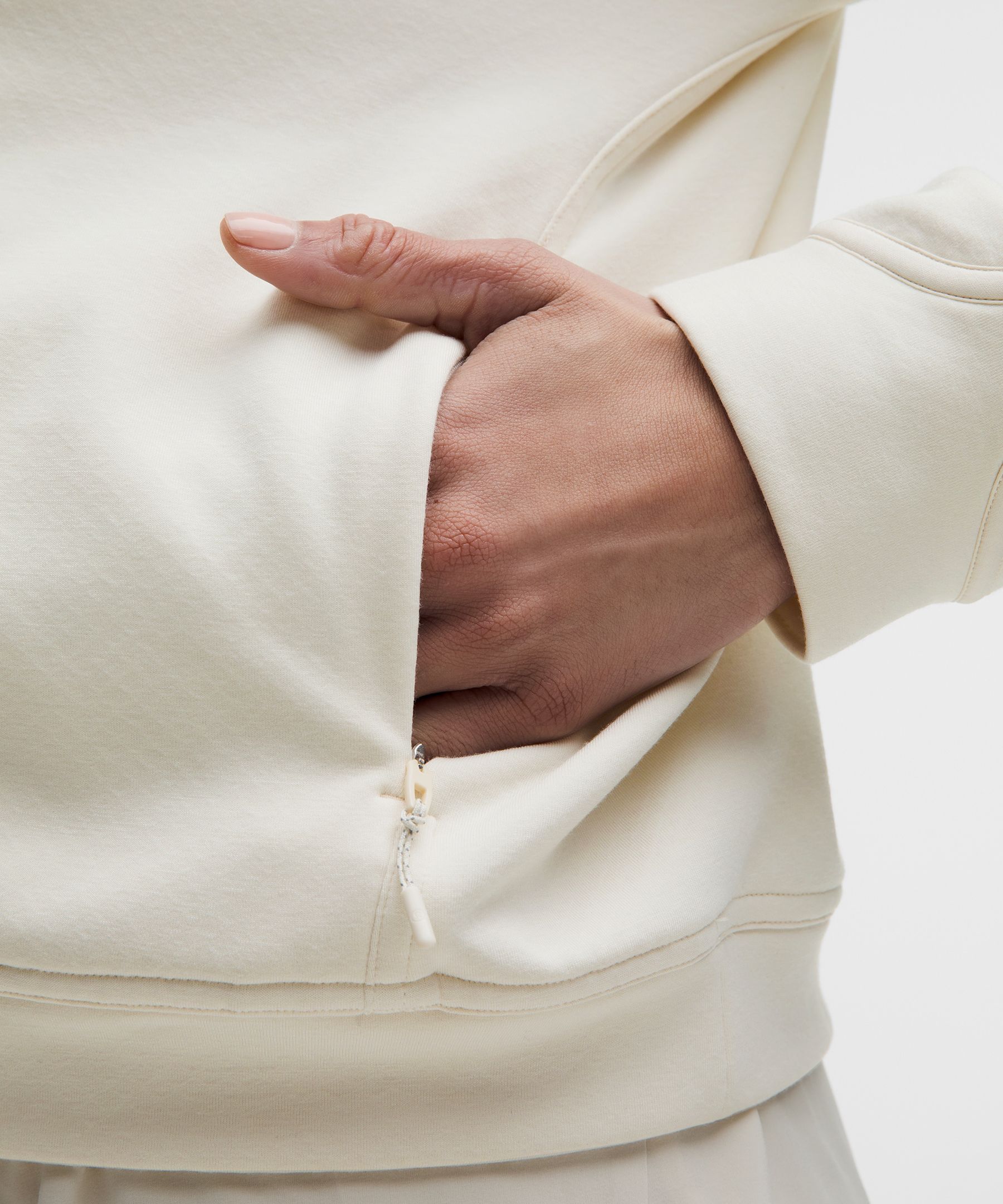 Textured Fleece Half Zip