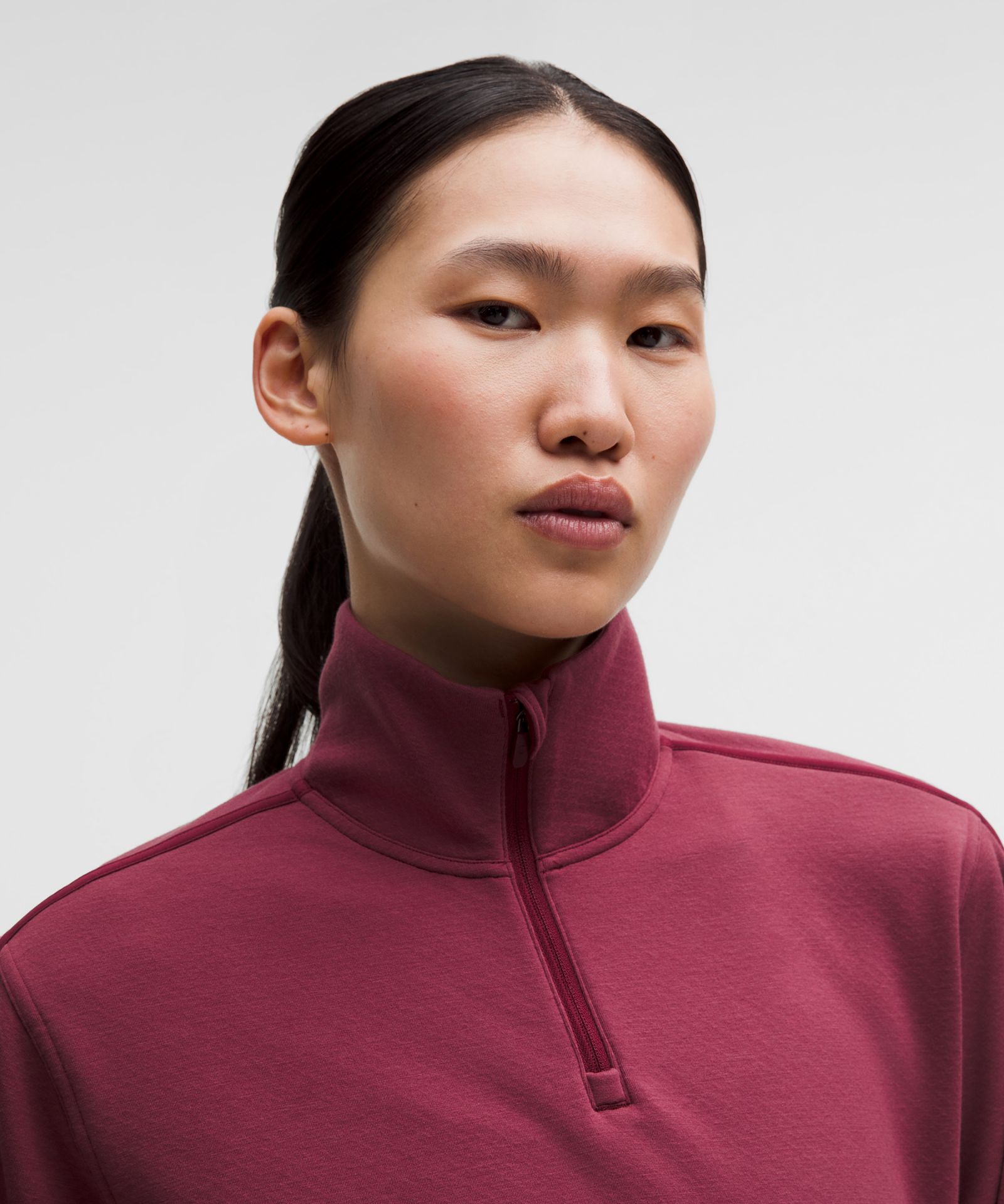 Женская флисовая кофта Lululemon Textured на молнии — фото 4