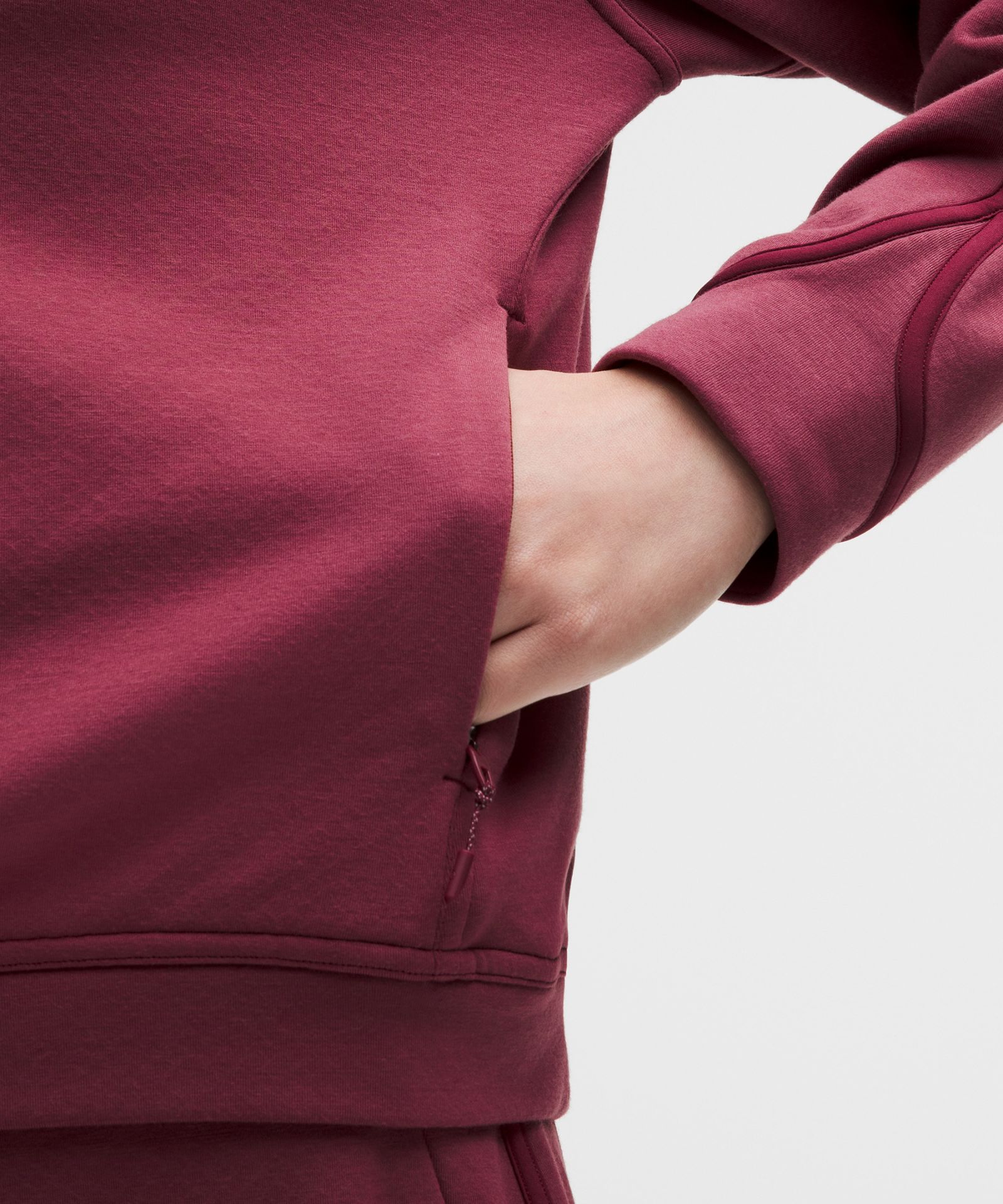 Женская флисовая кофта Lululemon Textured на молнии — фото 5